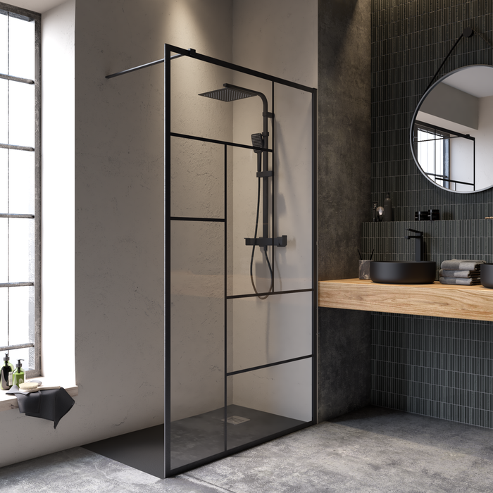 paroi de douche italienne industrielle studio