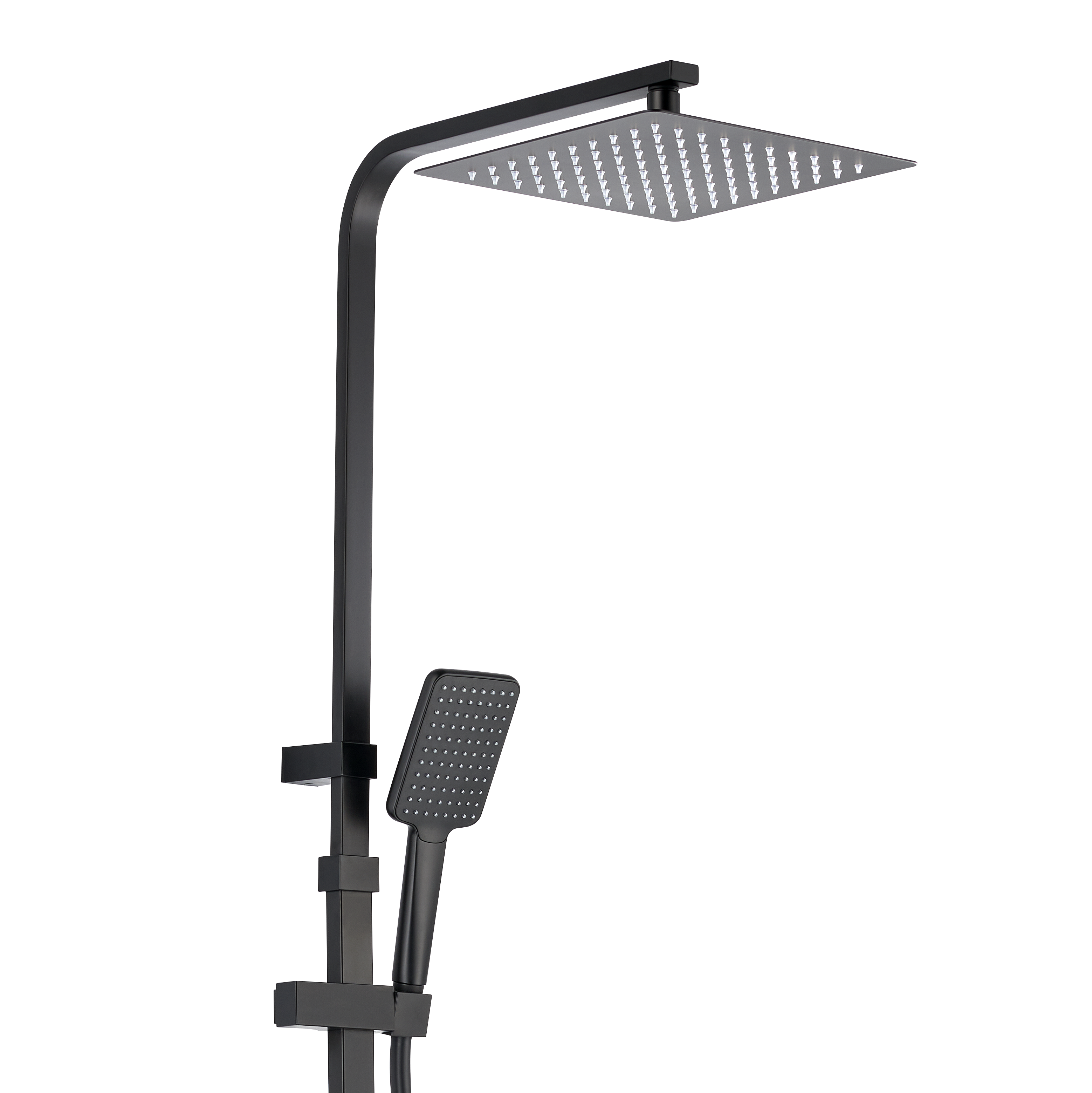Conjunto de duche com torneira preto Sensea Studio V3 - 16