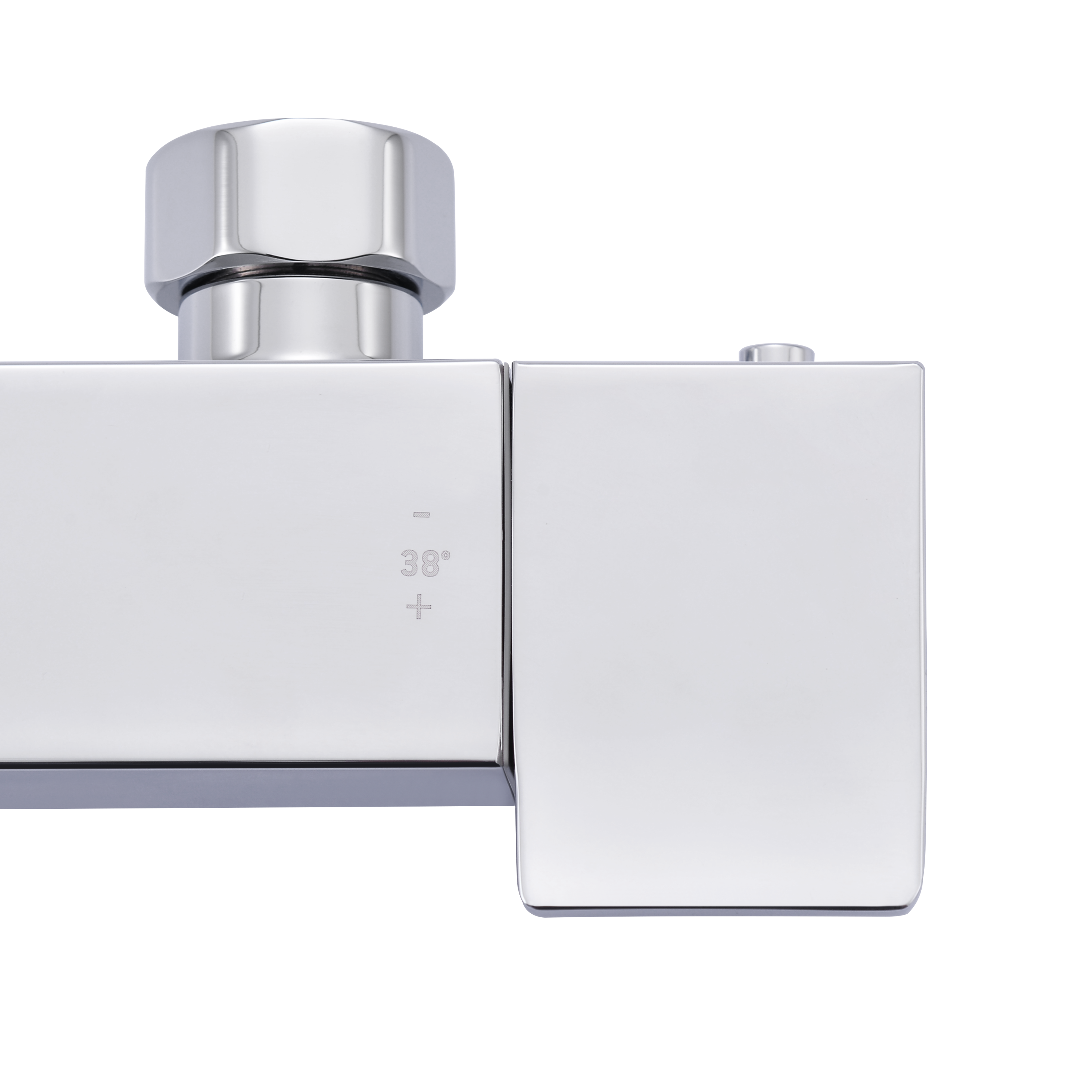 Colonna doccia con miscelatore Studio termostatico cromo - 9