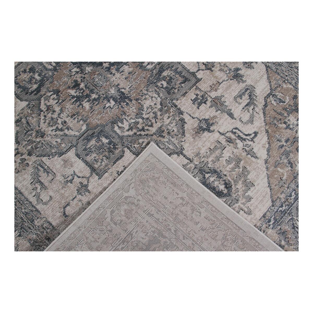 Tappeto Ohio B orientale crema e beige chiaro, L 290 x L 200 cm - 10