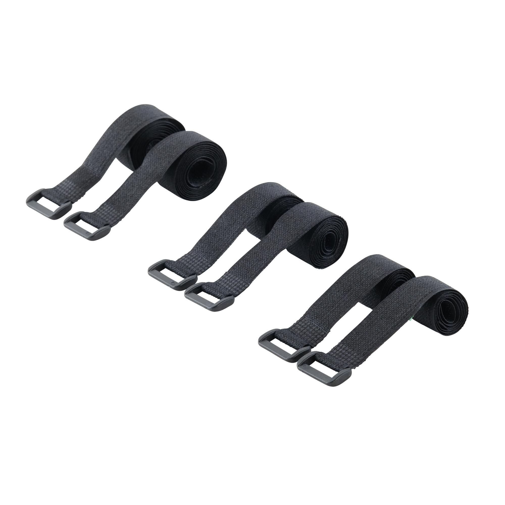 Lot De 6 Sangles D'arrimage Réglables Avec Boucle En Métal - Sangles De