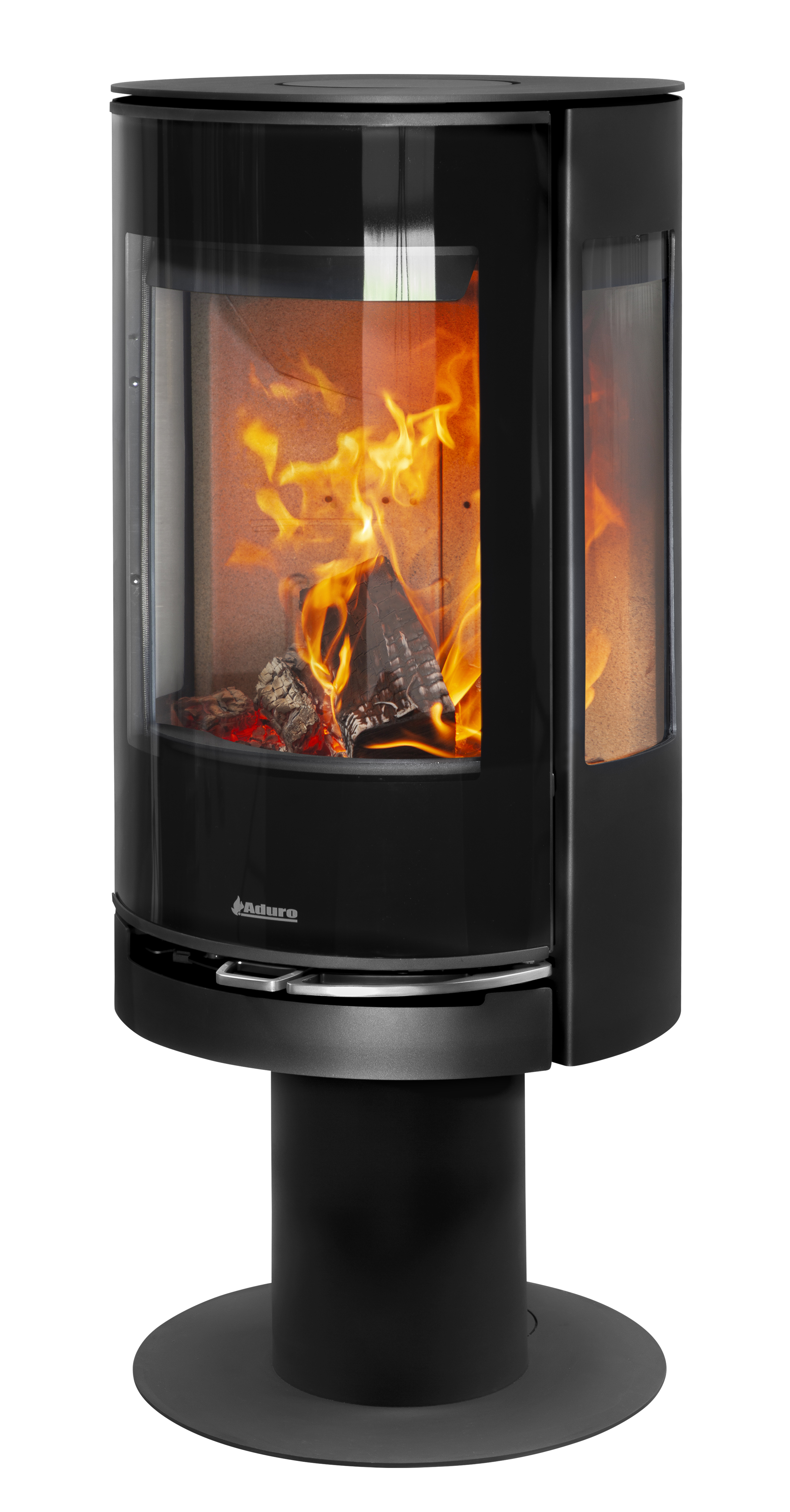 Poêle à bois ADURO Aduro 22.3 lux noir, 5.5 kW - 2
