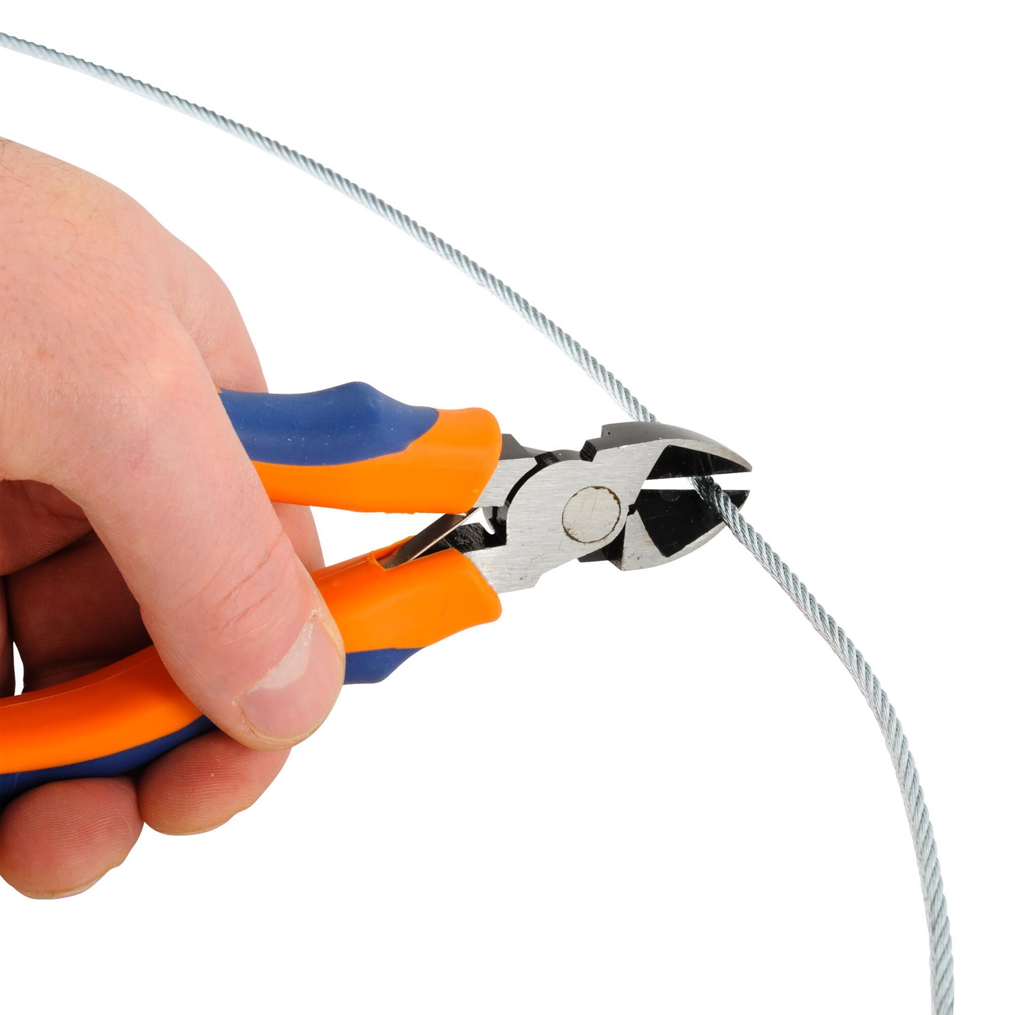 Câble nu acier STANDERS, Diam.2.9 mm x L.10 m - 12