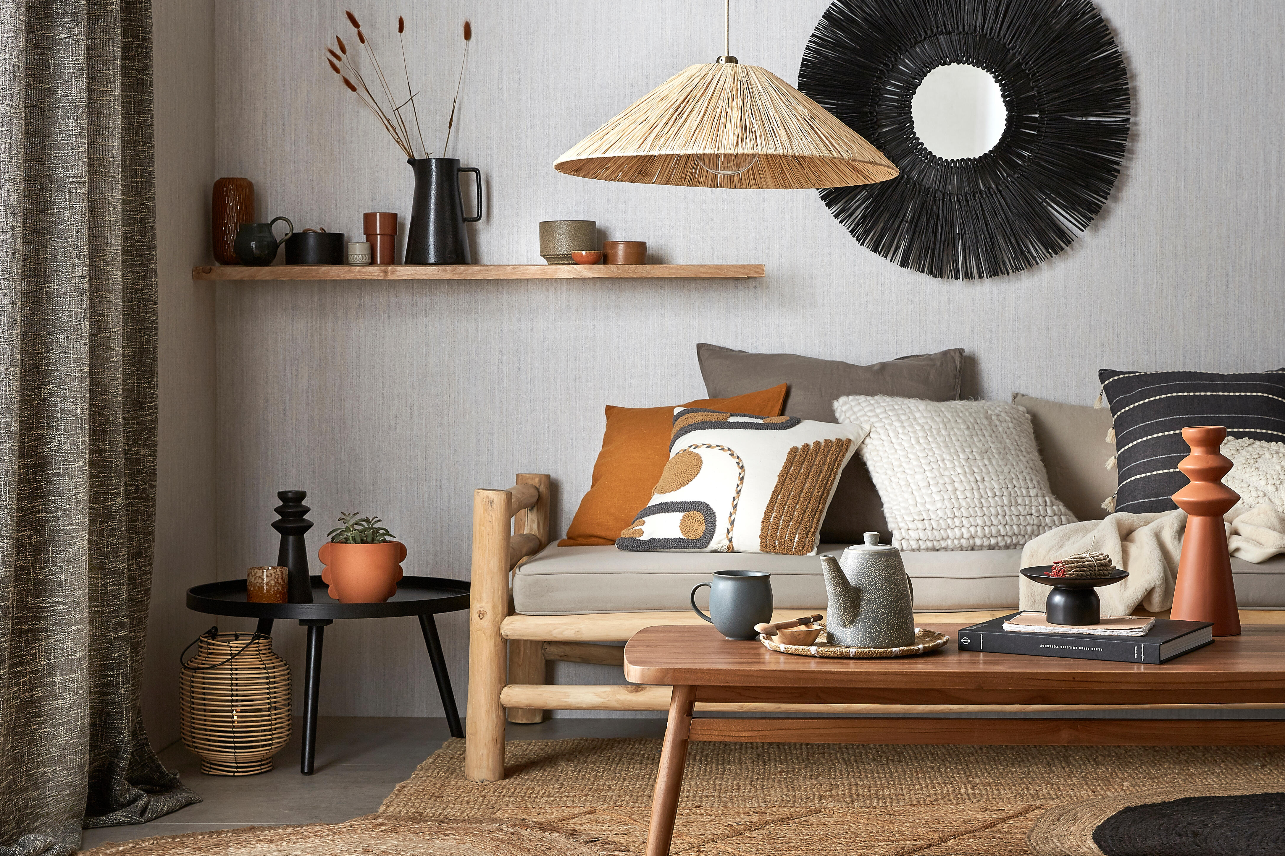 Plaid Boreal, écru 120x150cm - 5