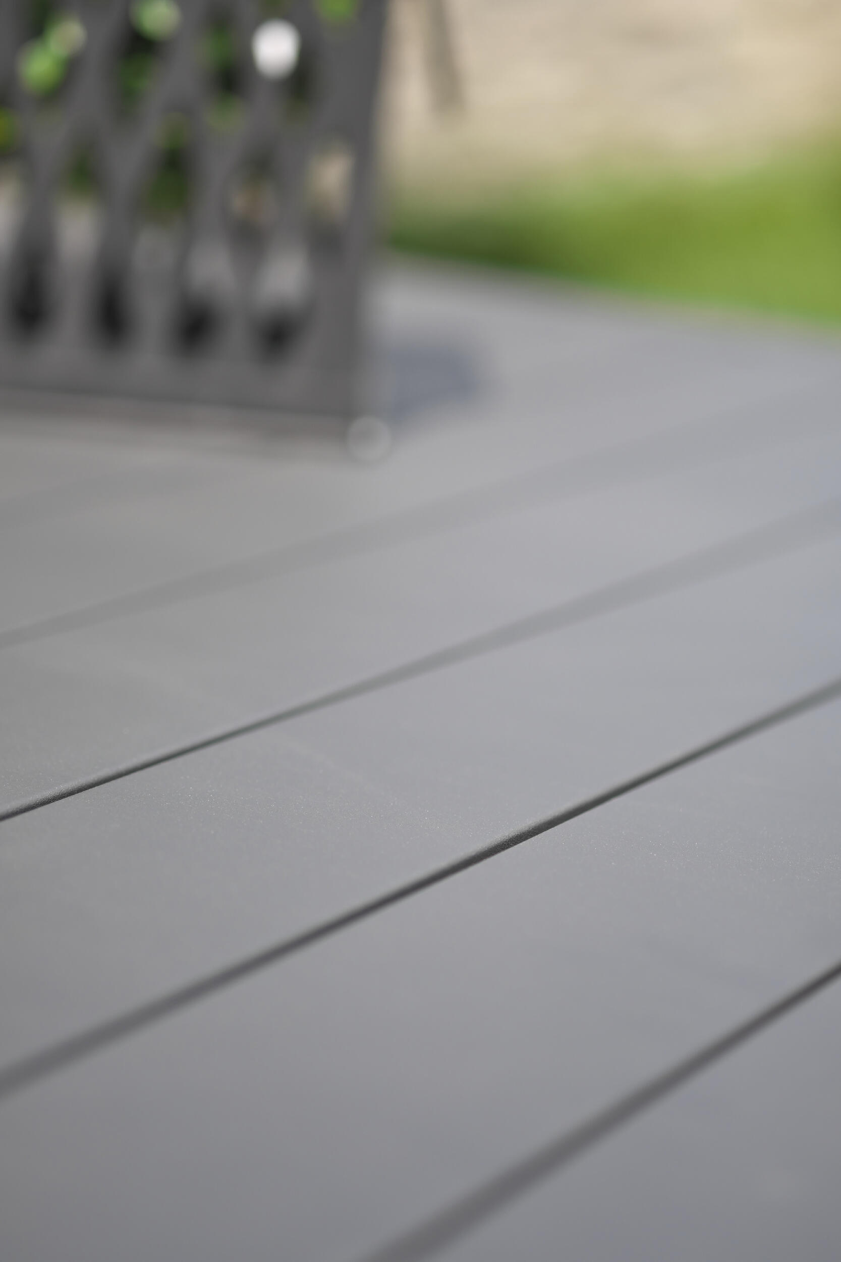 Table de jardin MIAMI rectangulaire 10/12 personnes anthracite - DCB GARDEN - 8