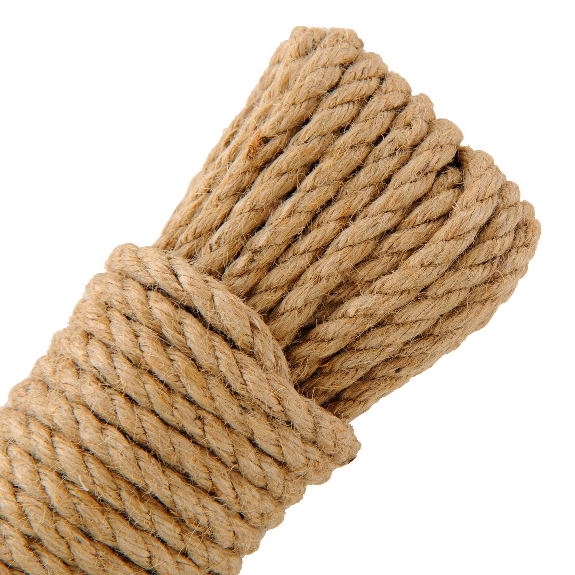 Corde jute torsadé STANDERS Diam.8 mm x L.10 m - 2