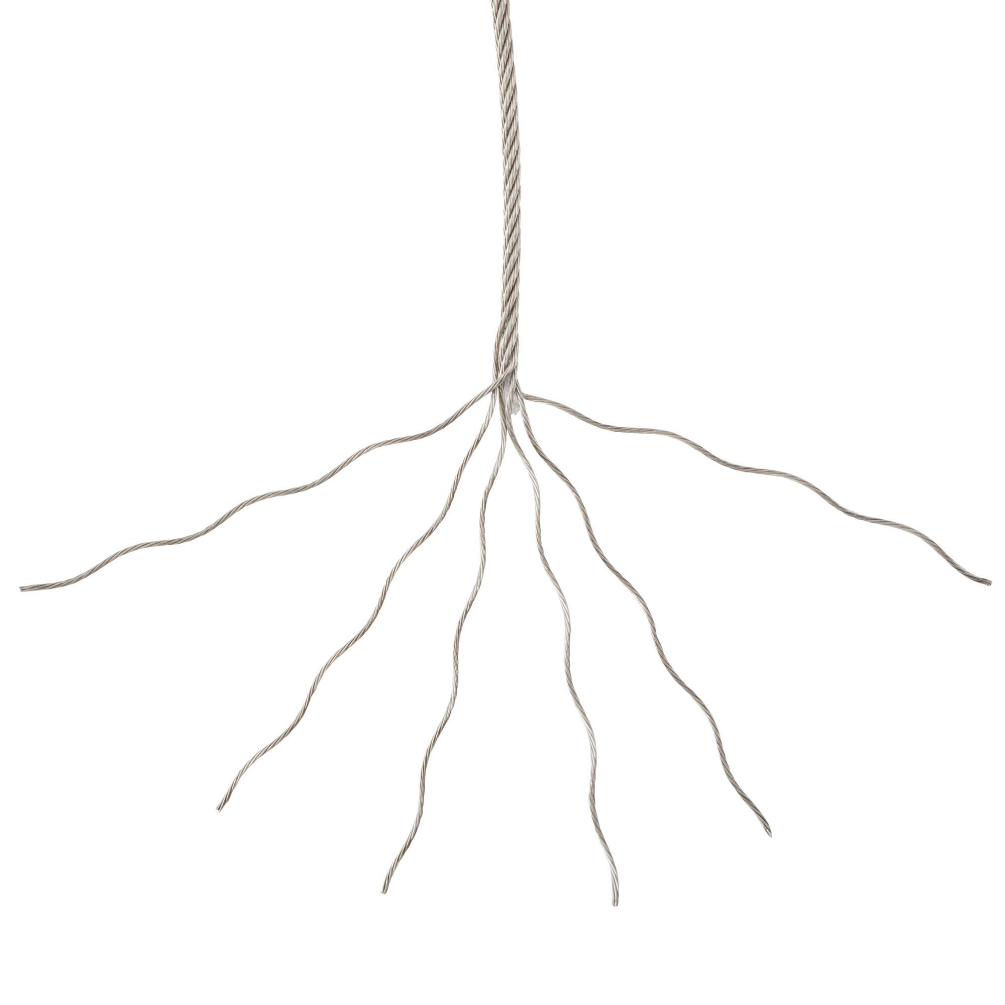 Câble nu acier STANDERS, Diam.2.9 mm x L.10 m - 6
