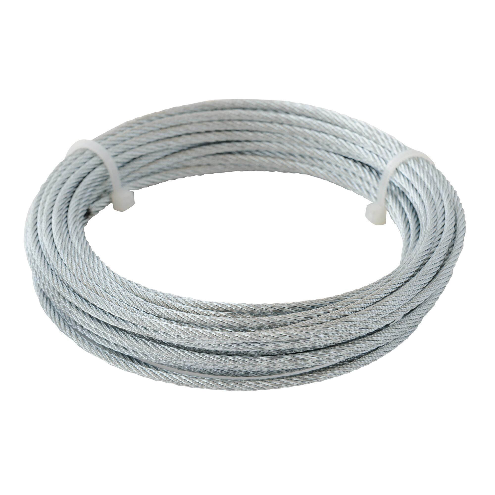 Câble nu acier STANDERS, Diam.2.9 mm x L.10 m - 9