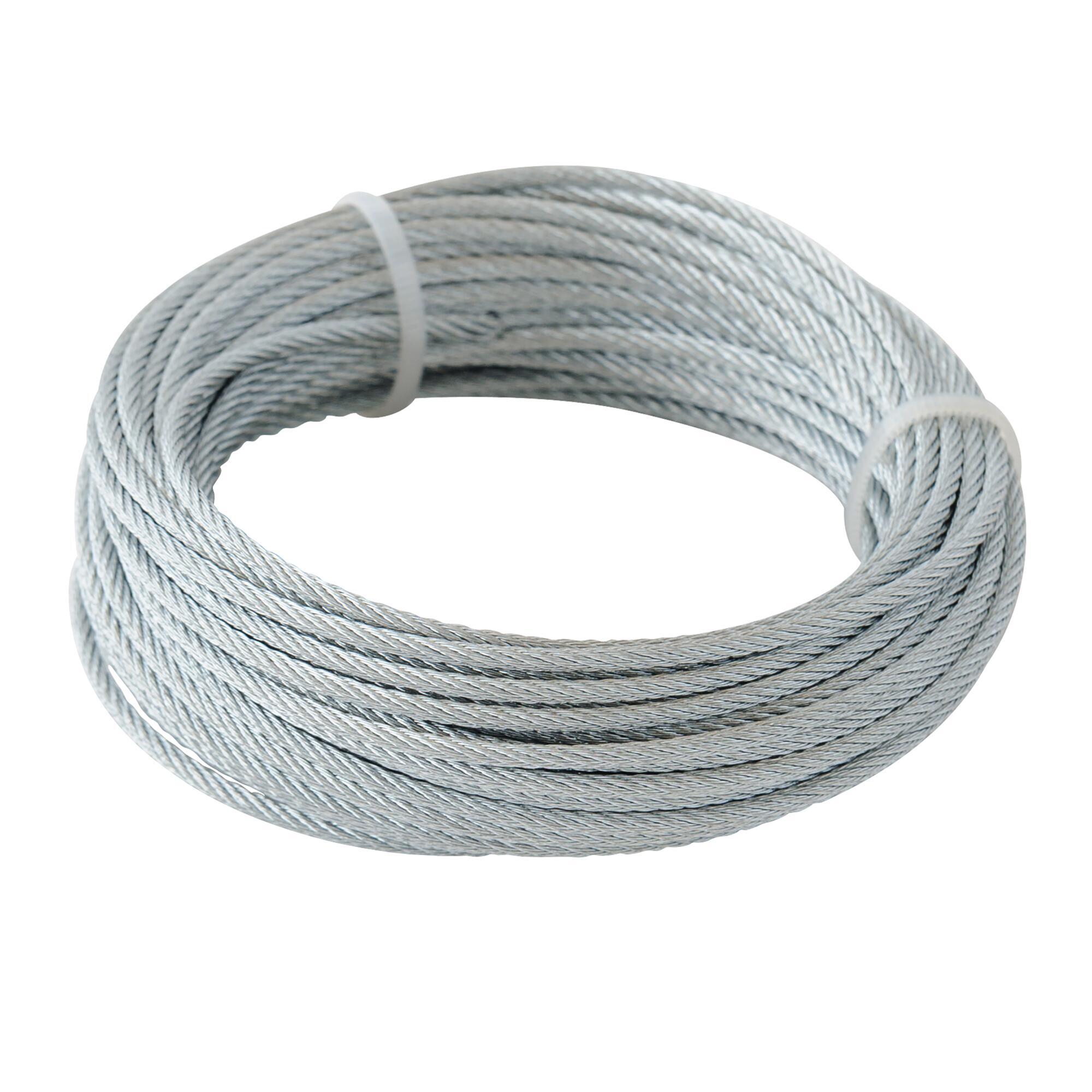 Câble nu acier STANDERS, Diam.2 mm x L.10 m - 3