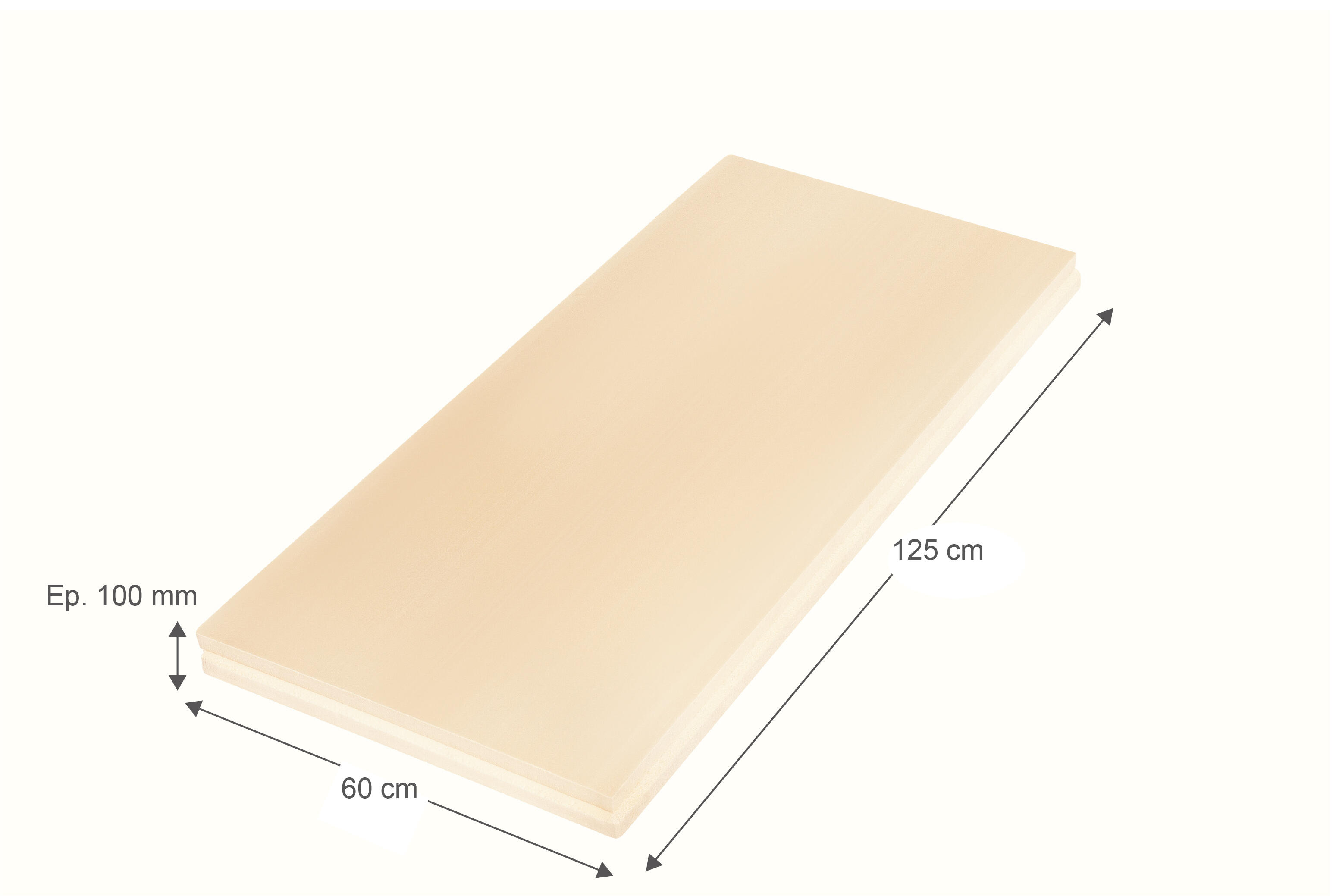Panneau Polystyrène extrudé SOPREMA Mur;Sol;Sarking,Feuilluré,Ep.100mm — free download