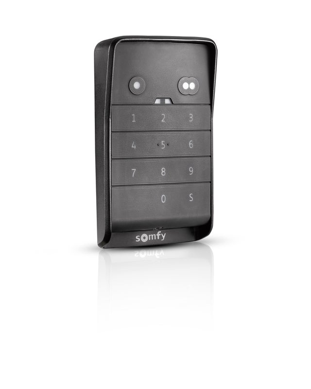 Clavier à code Somfy 2 RTS, pour portail et porte de garage