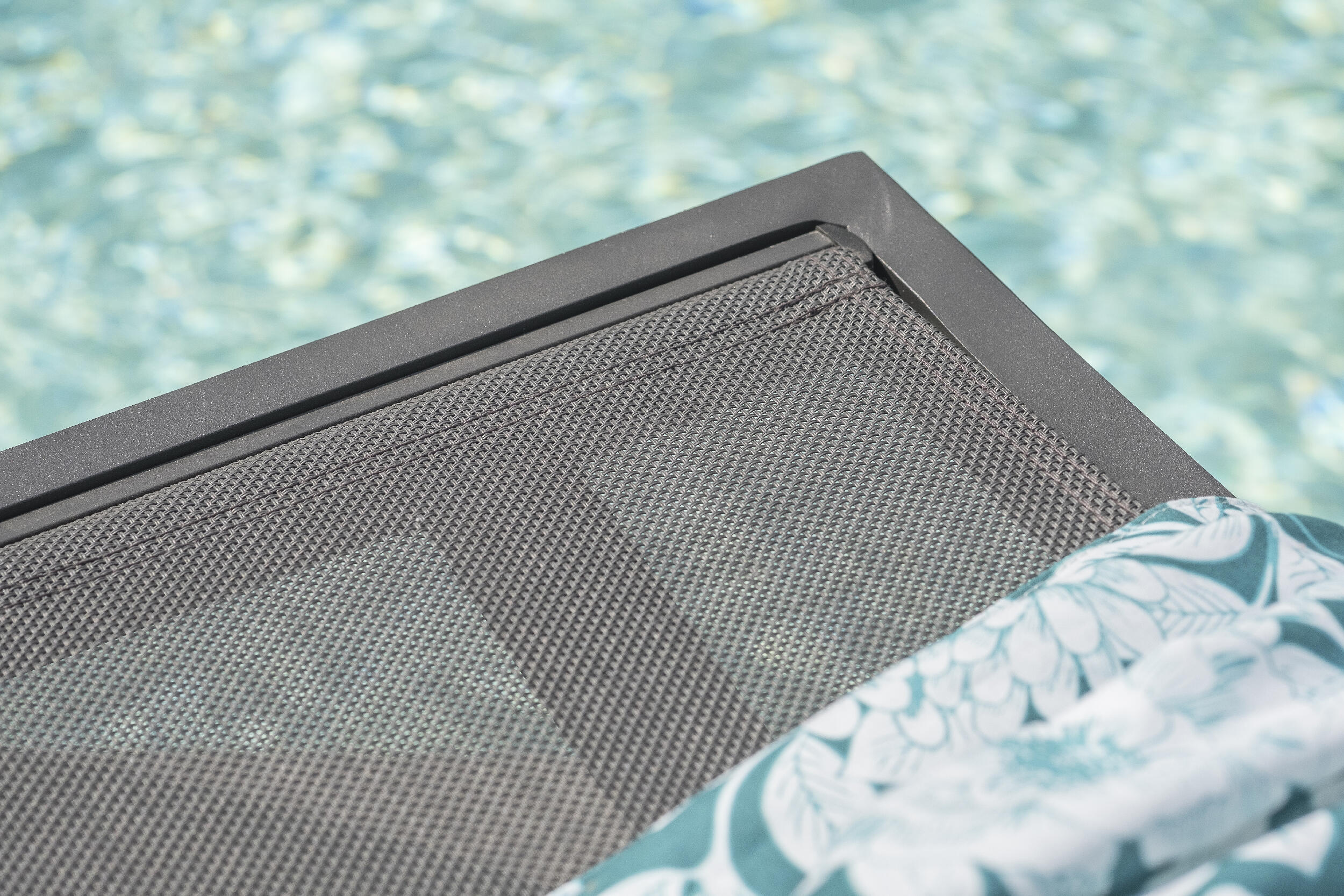 Bain de soleil en aluminium DCB GARDEN Barcelona noir - 8