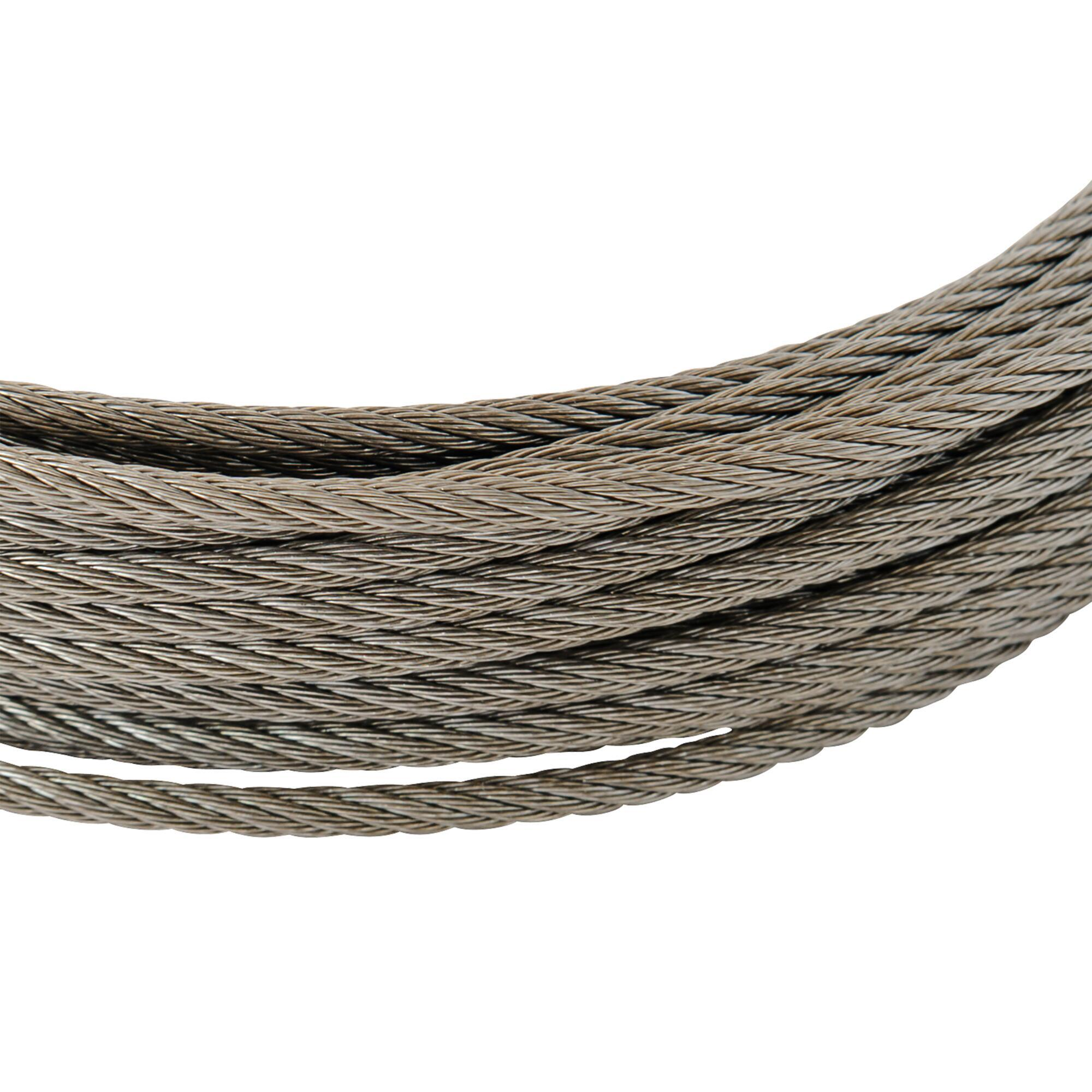 Câble nu acier STANDERS, Diam.2.9 mm x L.10 m - 5