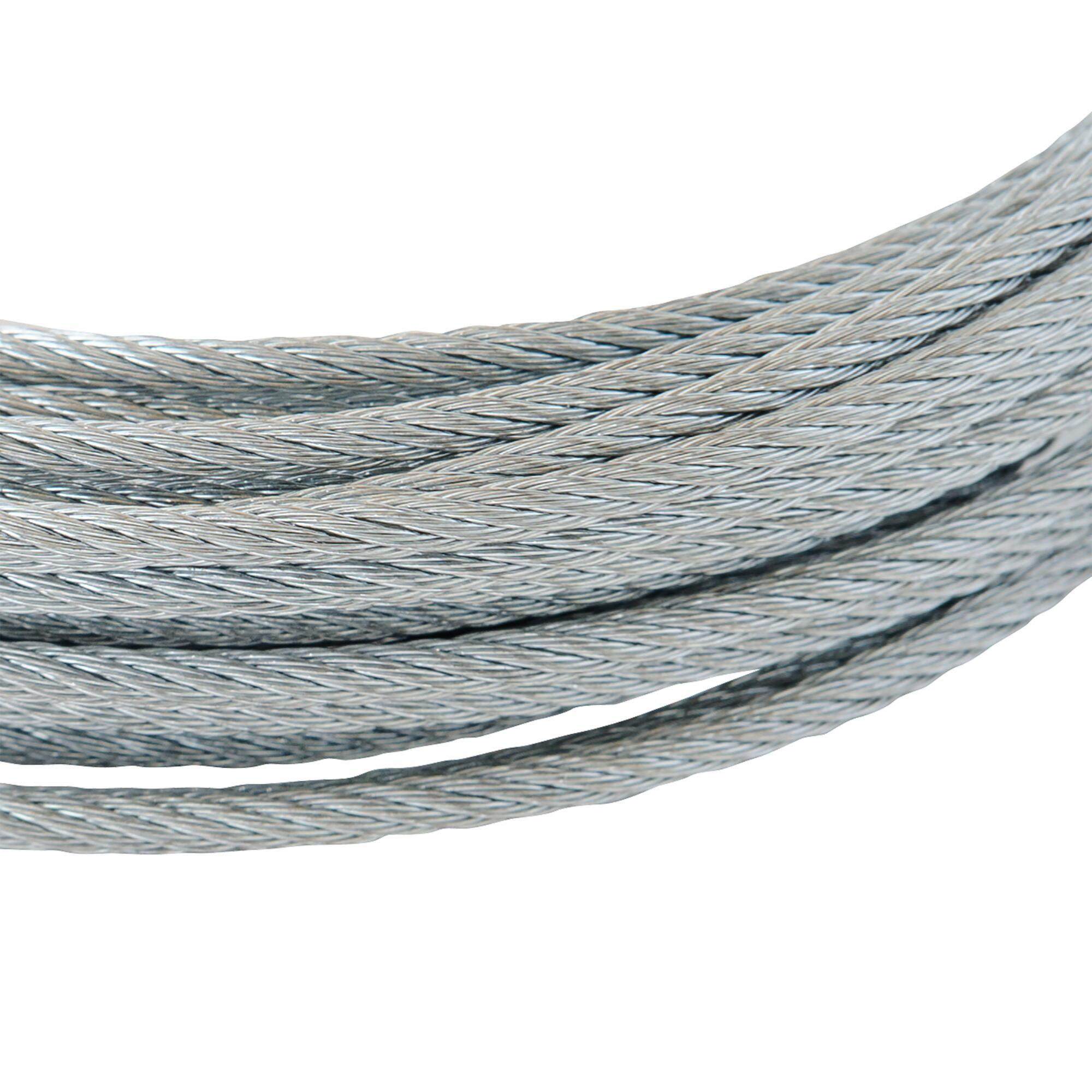 Câble nu acier STANDERS, Diam.2.9 mm x L.10 m - 13