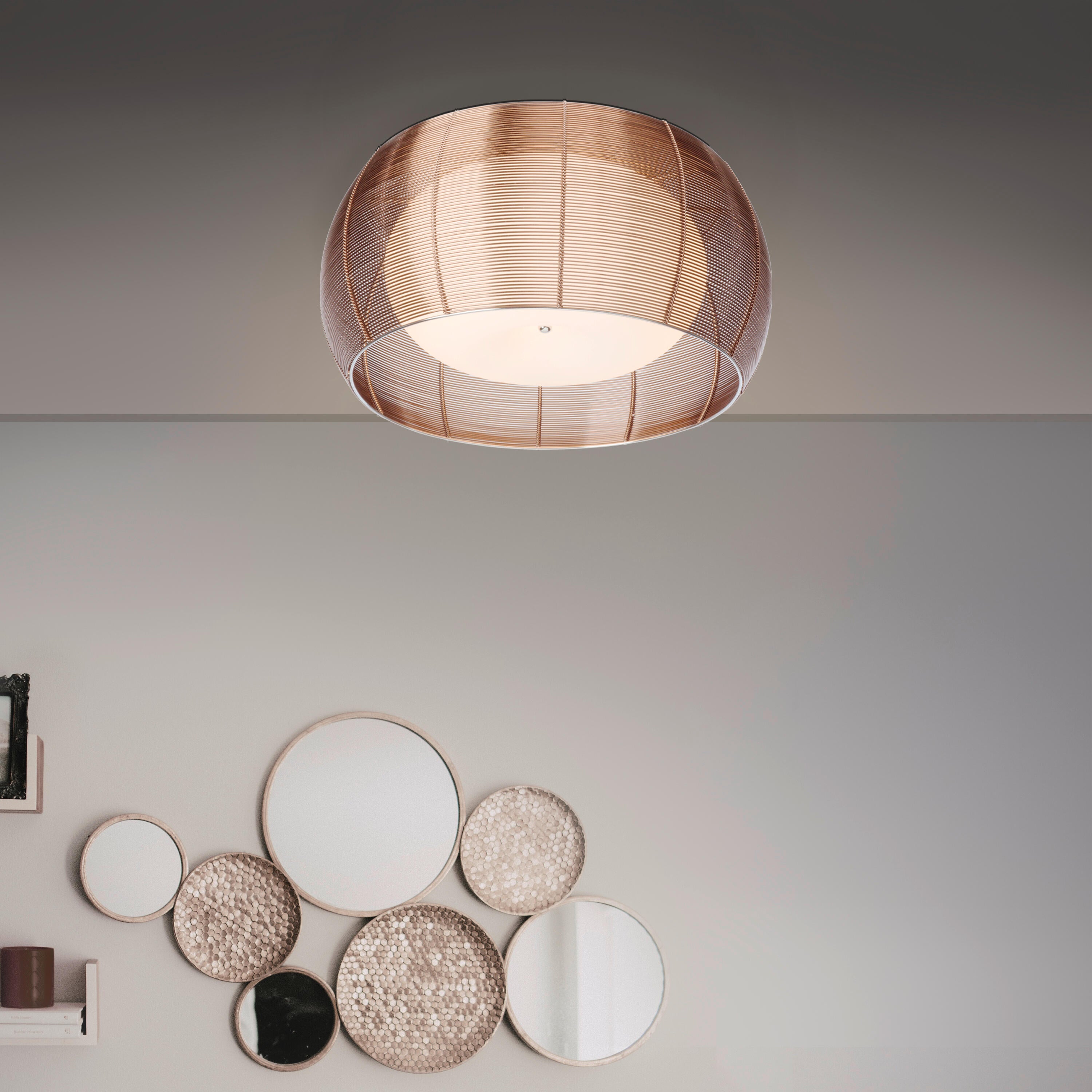 Plafoniera led da interno moderna soffitto forma fiore girandola lampada lampadario camera letto salone luce naturale | Leroy Merlin