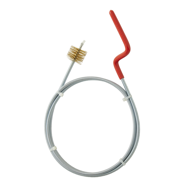 Sprężyna kanalizacyjna 35 mm x 1.5 m ze szczotką DEXTER