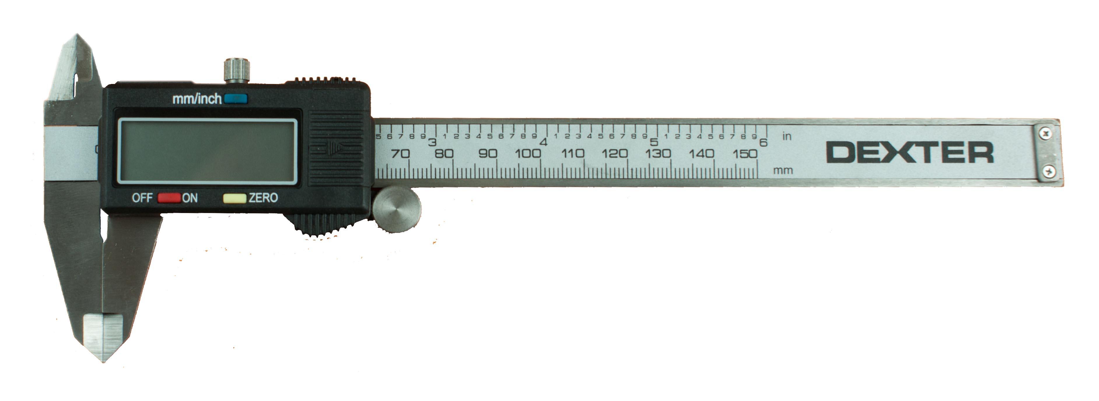 Calibro digitale DEXTER DEXTERPAL in acciaio L  15 cm - 4