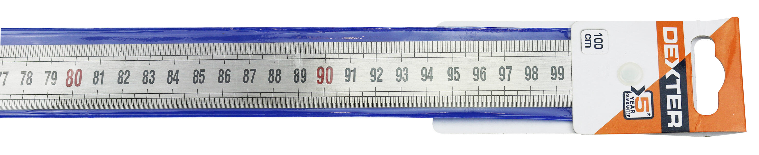 Riga DEXTER in acciaio, 100 cm - 4