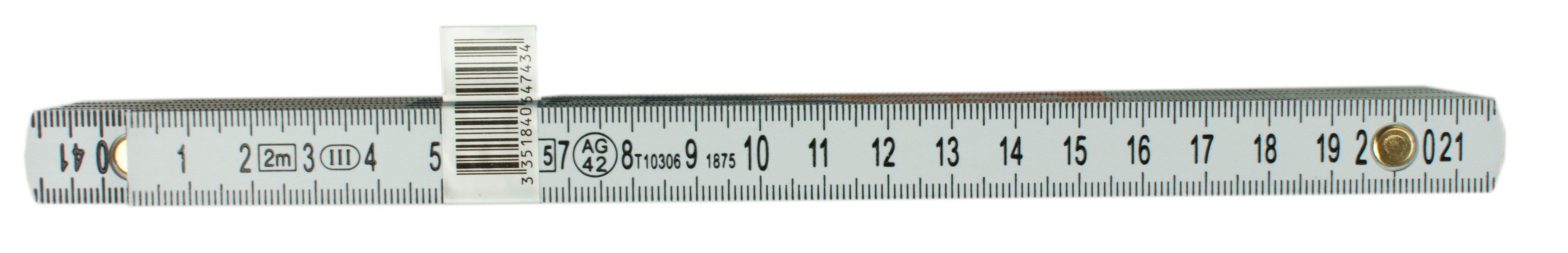Metro pieghevole DEXTER fibra di vetro Da 1 a 3 m x 15 mm - 3
