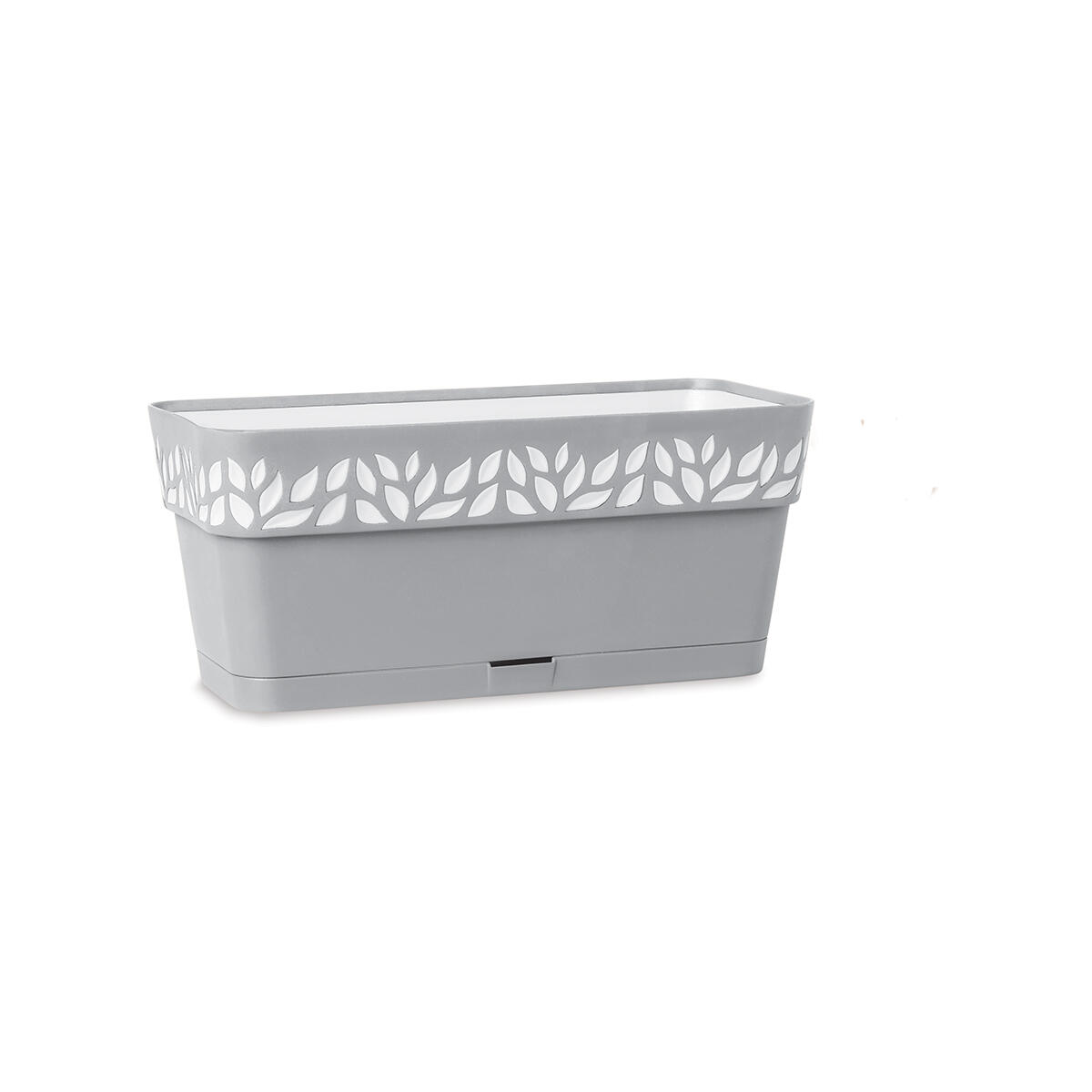 Vaso Opera Cloe STEFANPLAST In Polipropilene Colore Bianco Travertino H 25 Cm 25 Cm 82084147