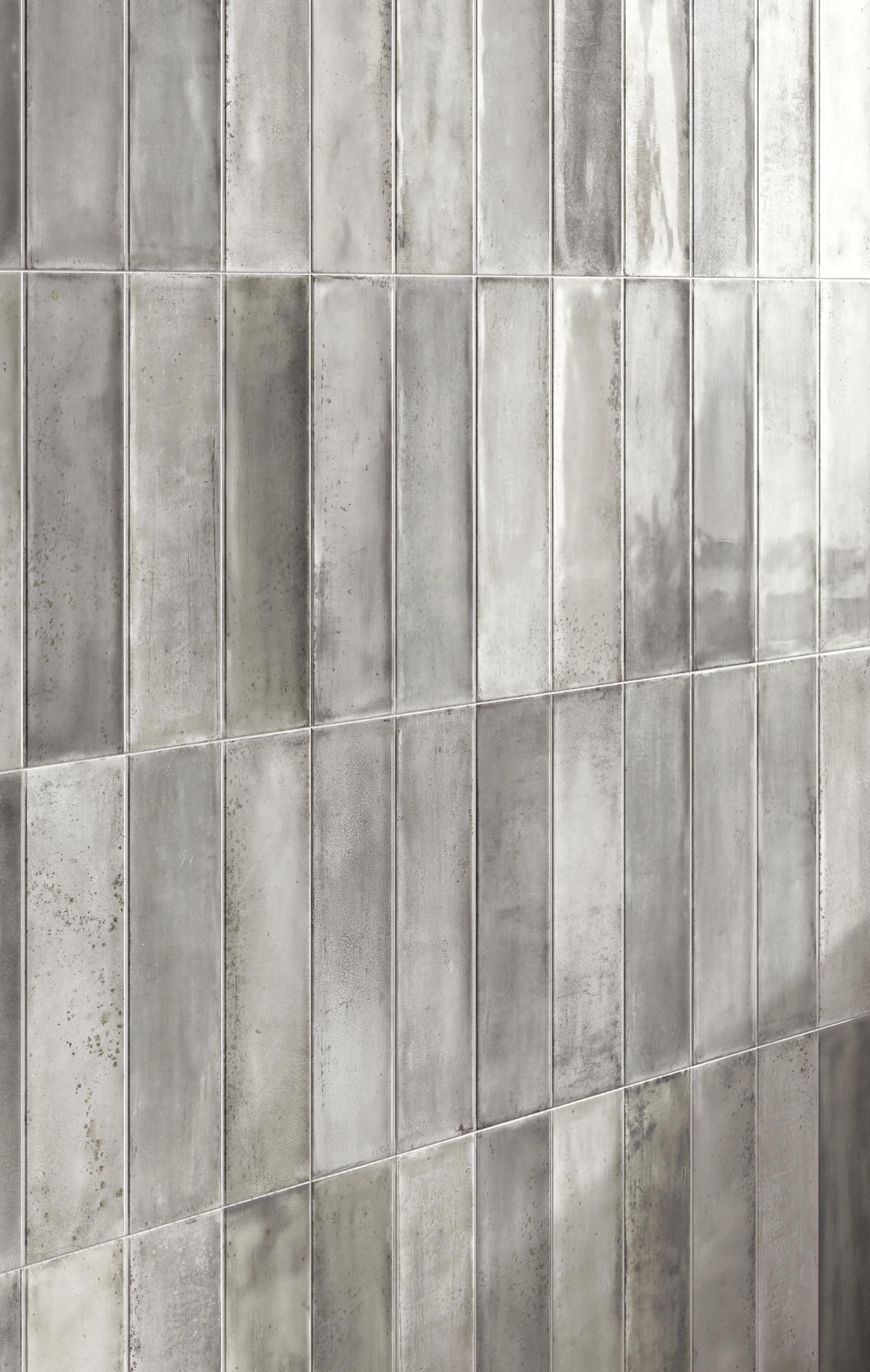 Piastrella da rivestimento interno 63 x 62 cm Sp. 0.9 mm Bistrot in gres porcellanato grigio traffico intenso (pei 4/5) 1.35 mq - 3