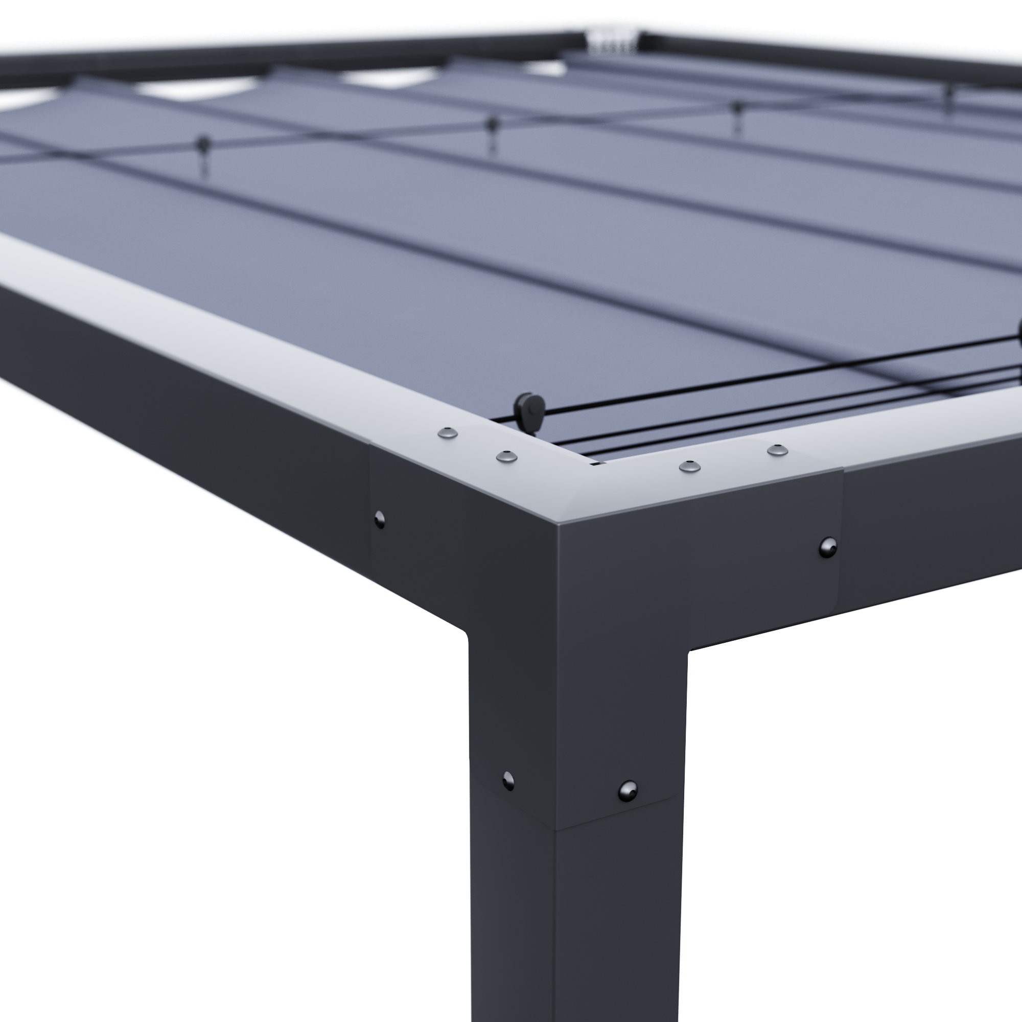 Pérgola de aluminio NATERIAL Manea gris de 260x350 cm - 17