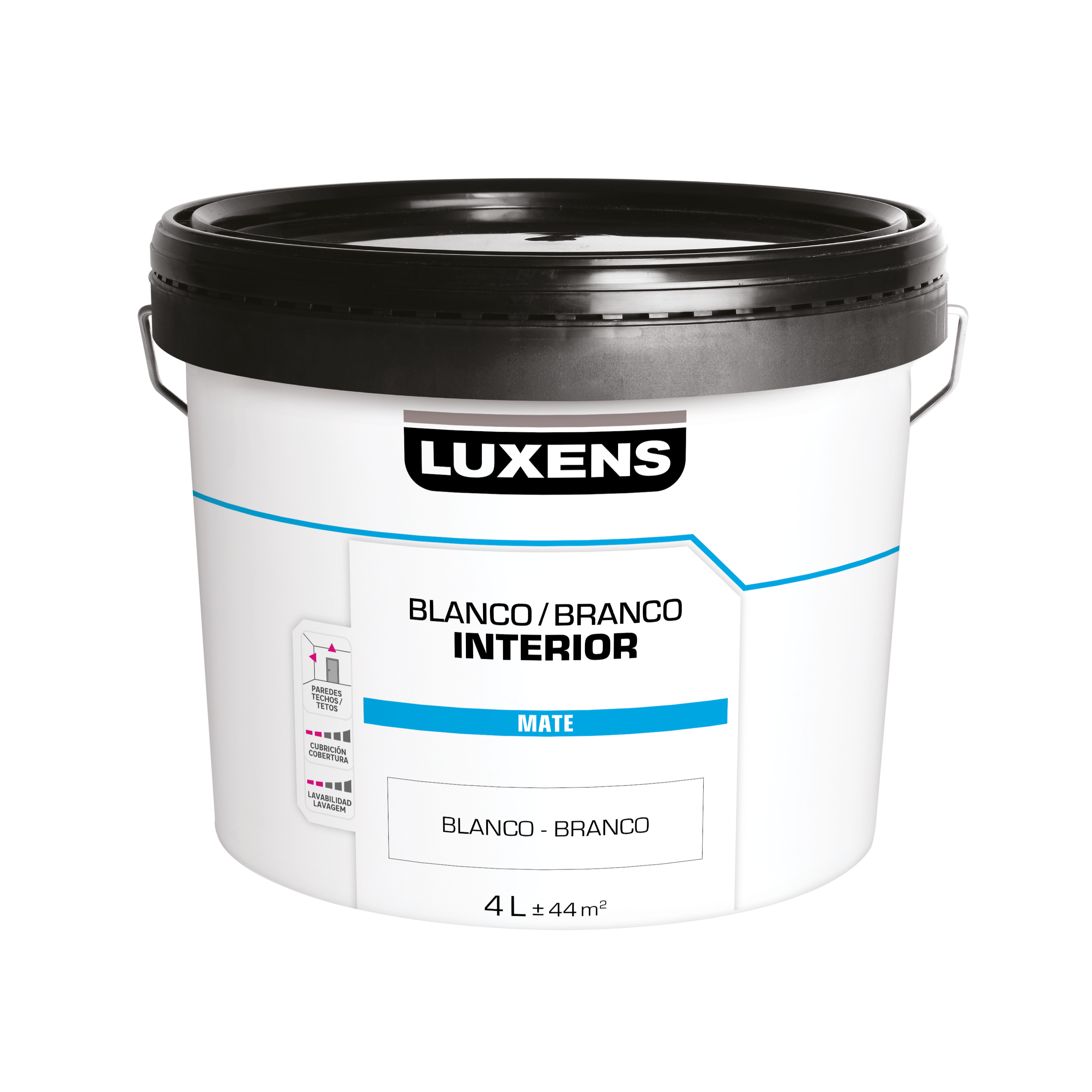 PinturainteriorLUXENSblancomate4L