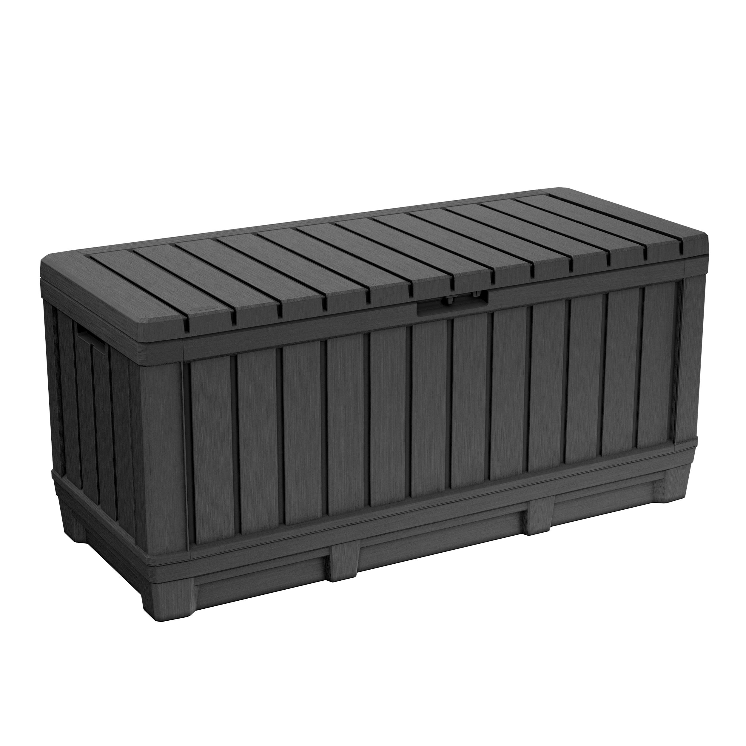 Arcón de exterior de polipropileno kentwood 128x59x53.6 cm