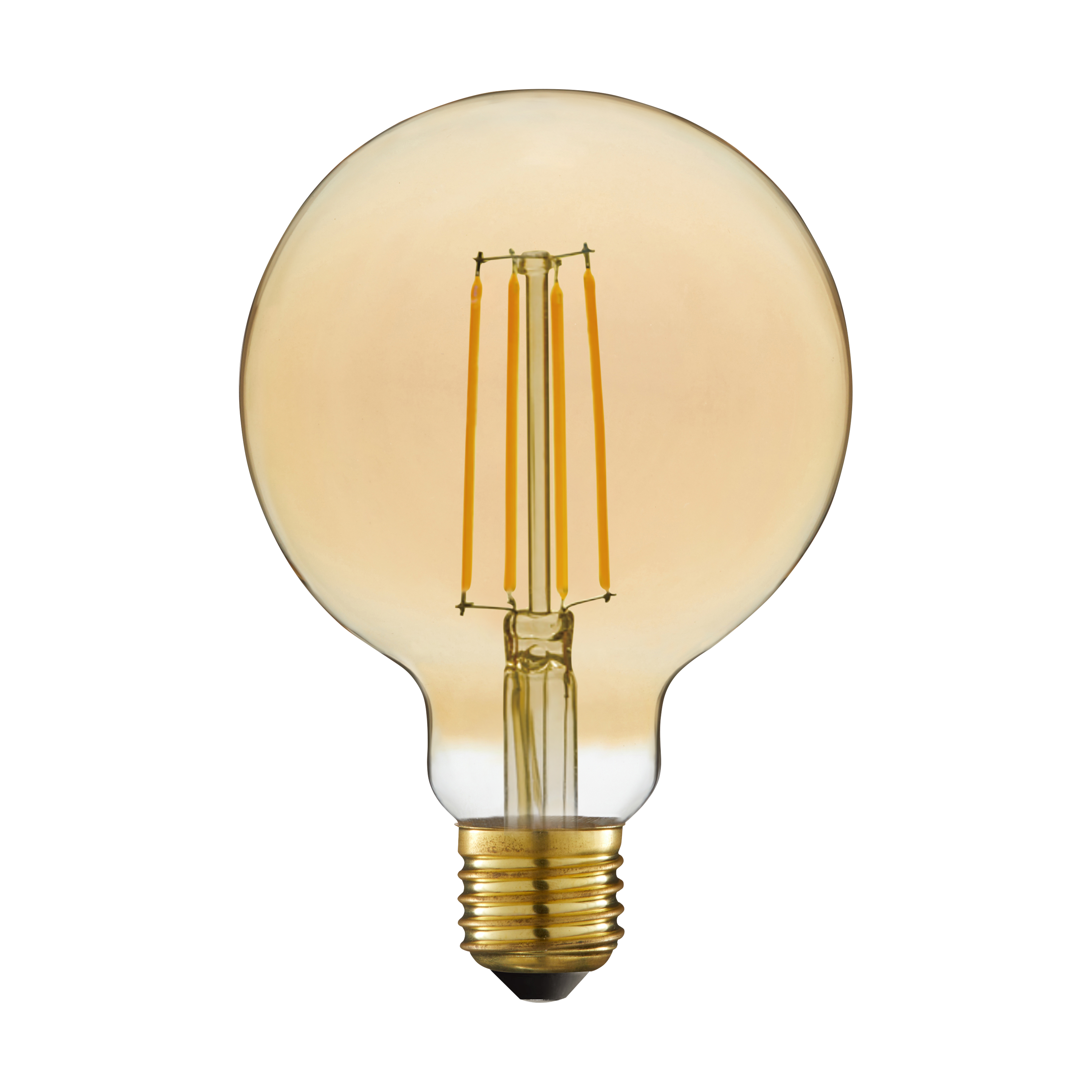 Ampoule led à filament, globe mm E27, 806lm = 60W, blanc chaud, LEXMAN - 2
