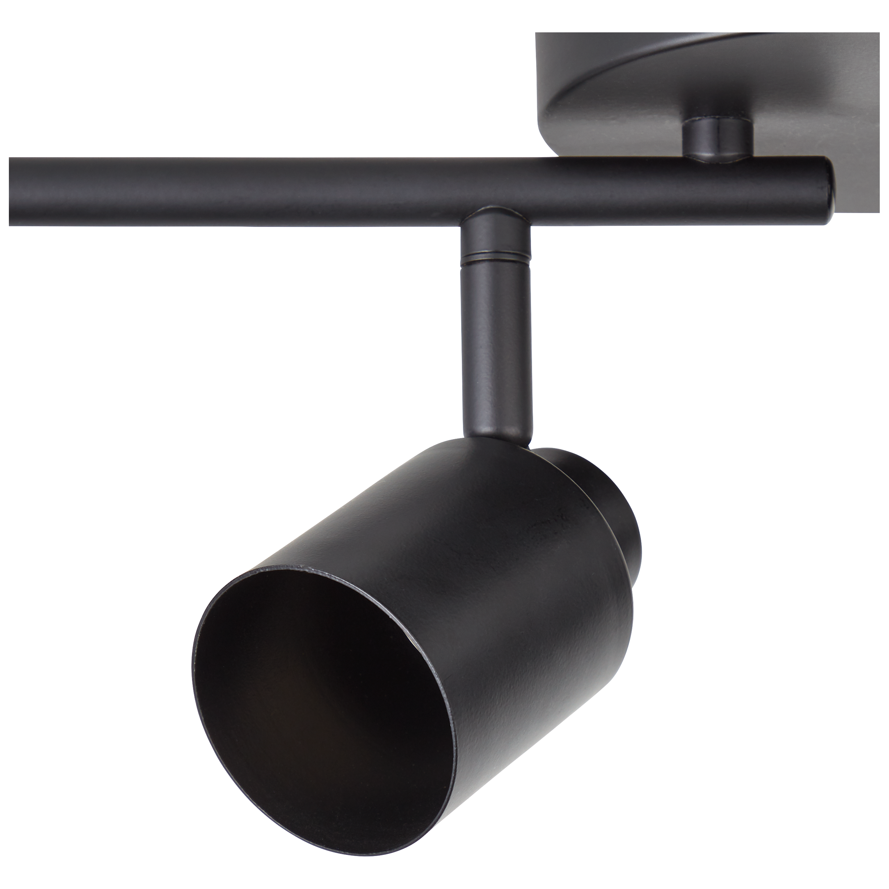 Rampe 6 spots, métal noir GU10, INSPIRE Tekla - 12