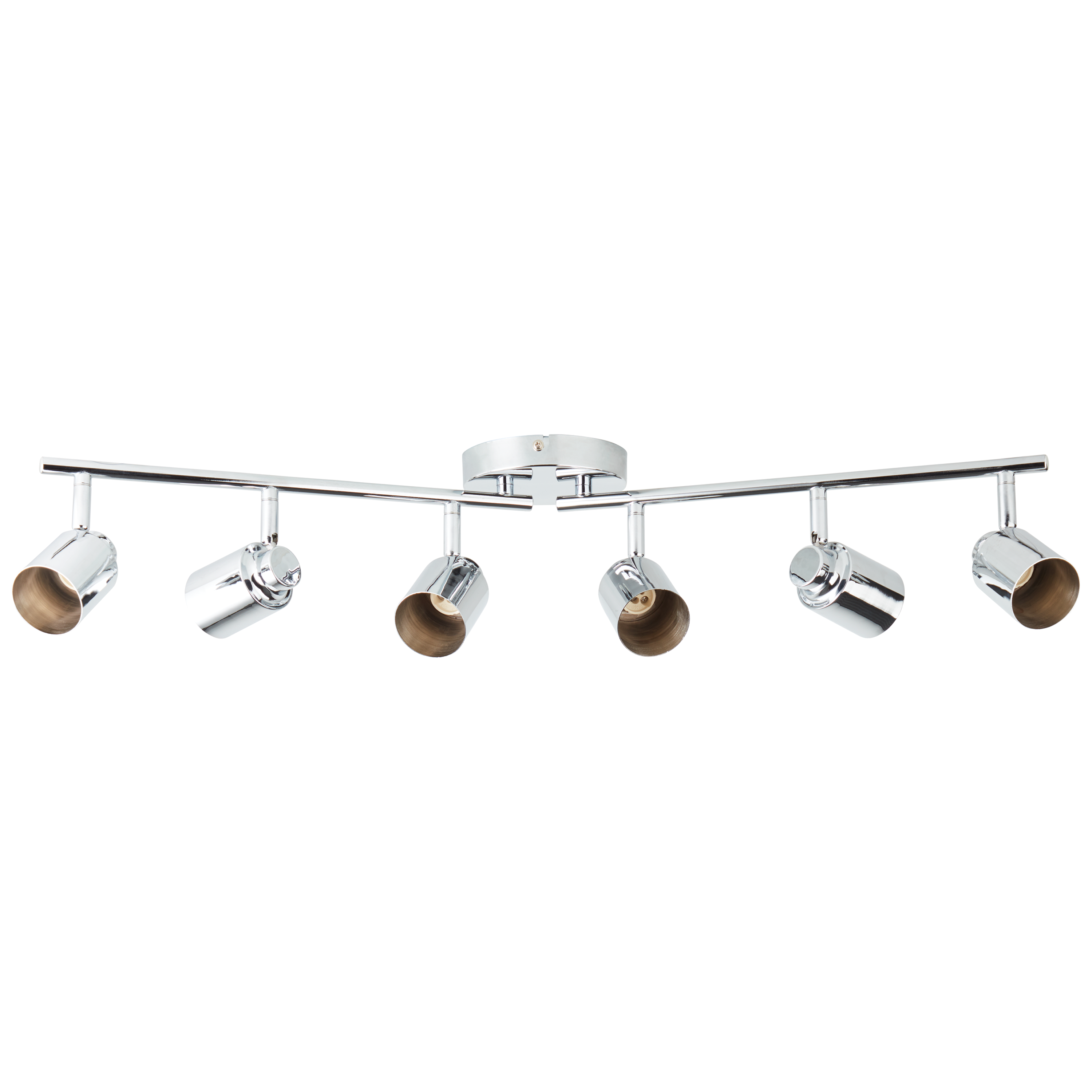 Foco decorativo INSPIRE TEKLA 6 LÂMPADAS GU10X6 METAL CROMADO - 24