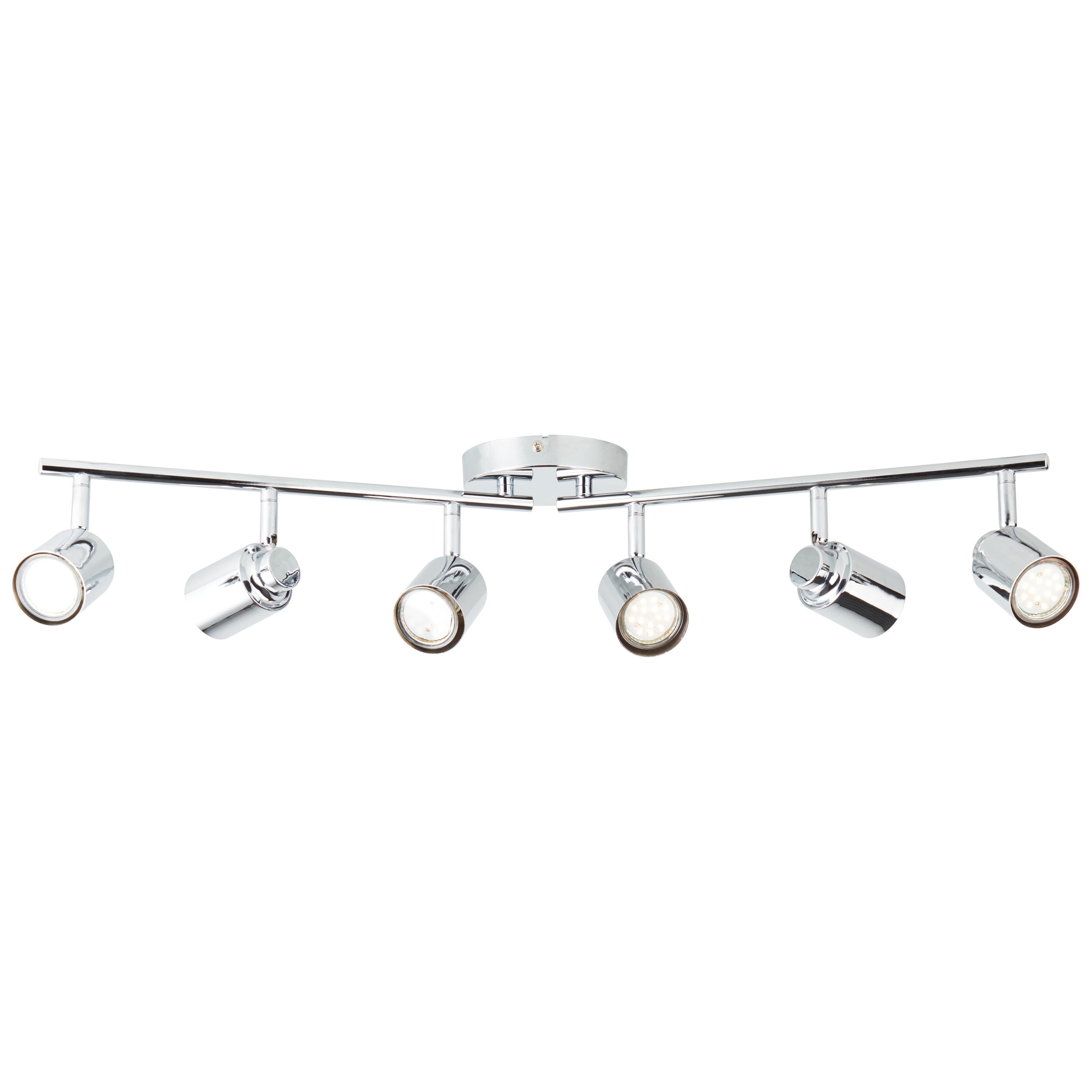 Foco decorativo INSPIRE TEKLA 6 LÂMPADAS GU10X6 METAL CROMADO - 22