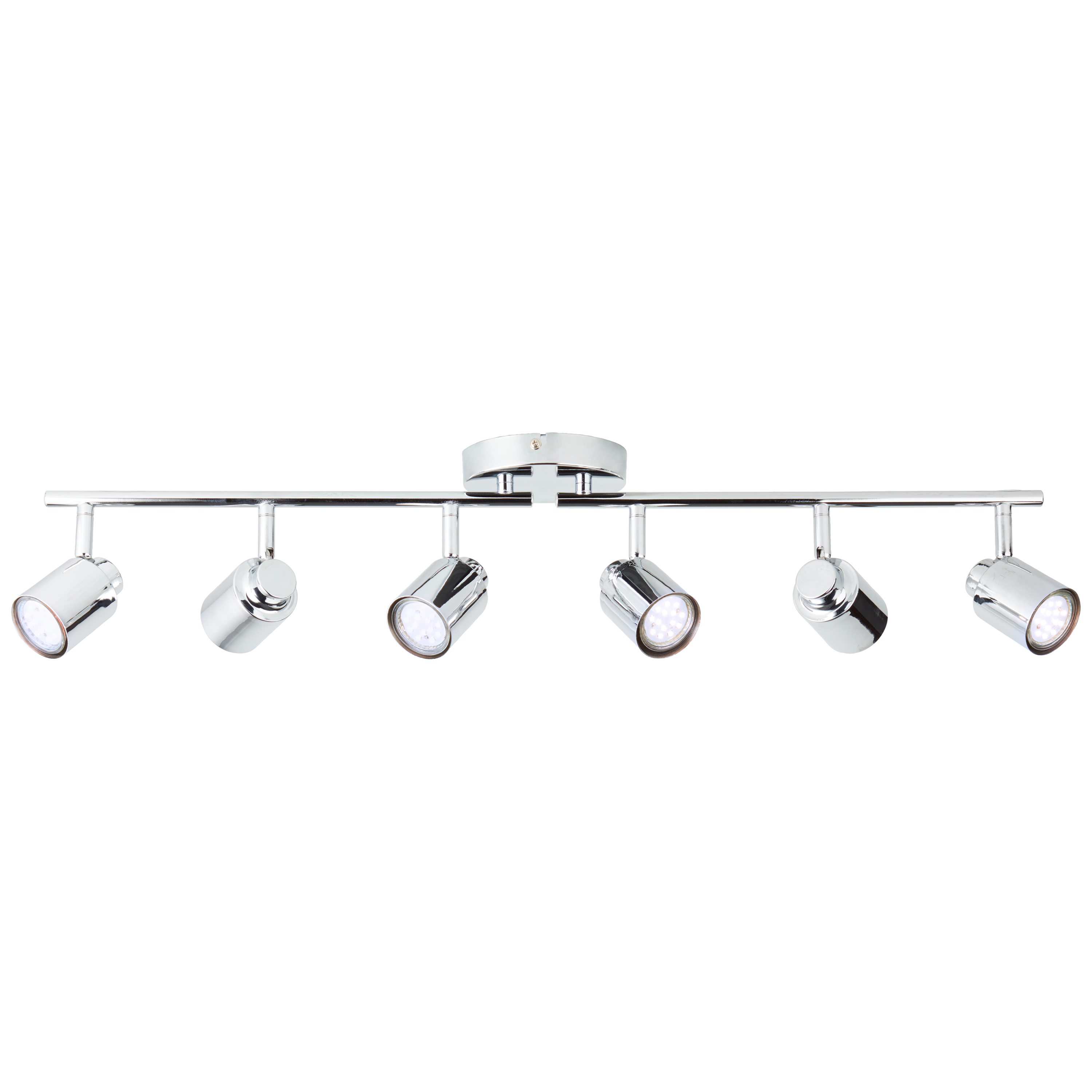 Foco decorativo INSPIRE TEKLA 6 LÂMPADAS GU10X6 METAL CROMADO - 21