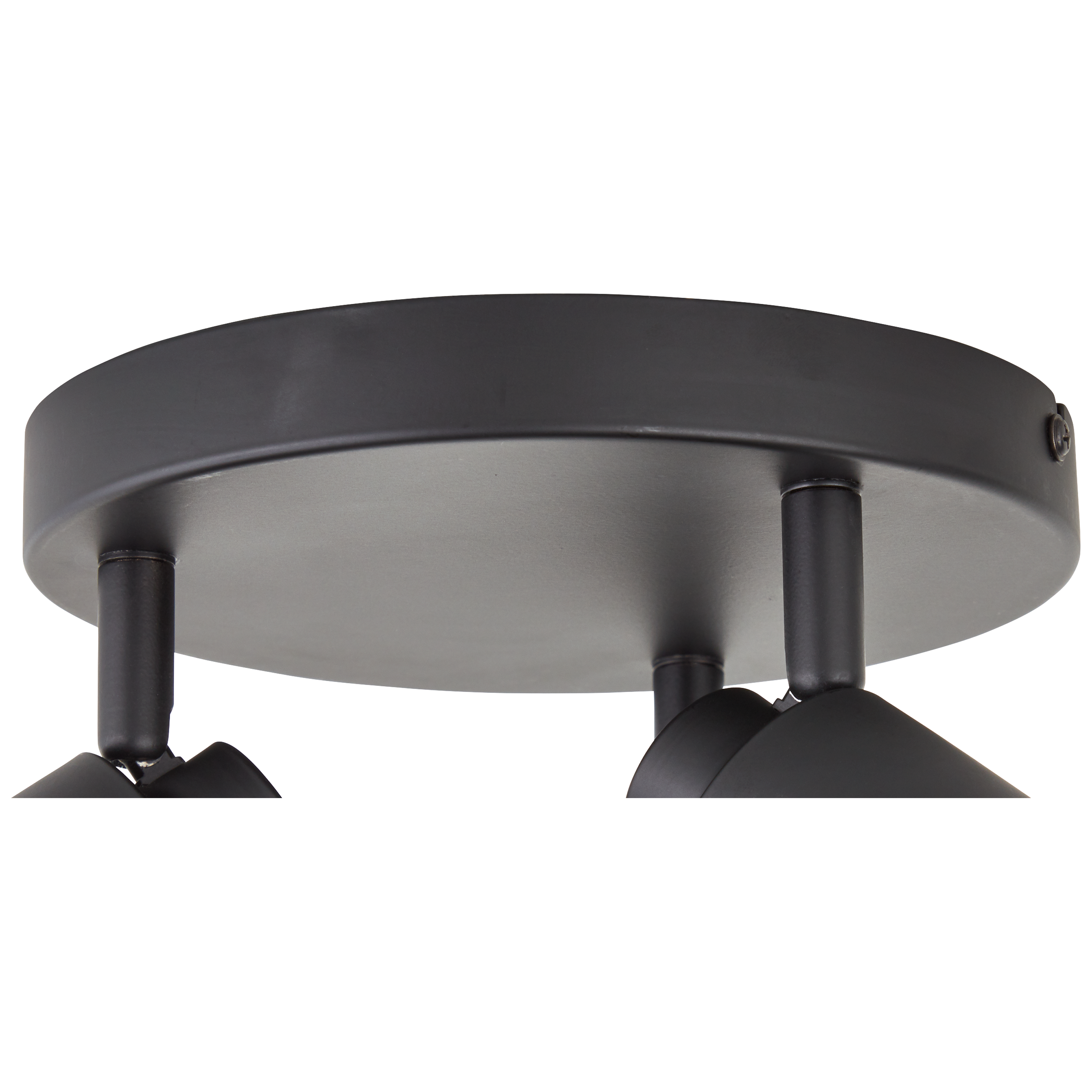 Plafonnier 3 spots, métal noir gu10, INSPIRE Tekla - 12