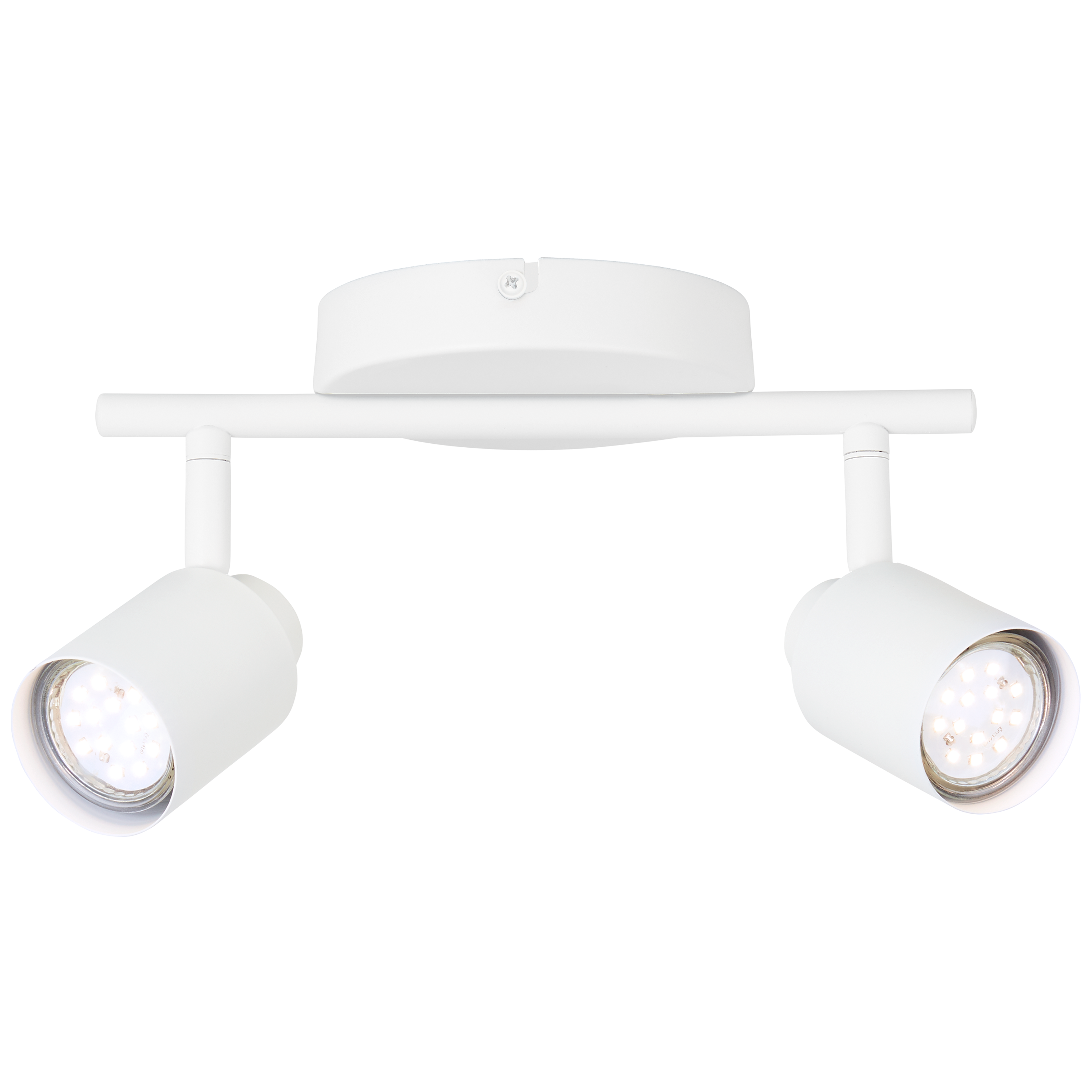 Faretto decorativo senza fonte luminosa TEKLA in acciaio bianco GU10 INSPIRE 2 luci - 10
