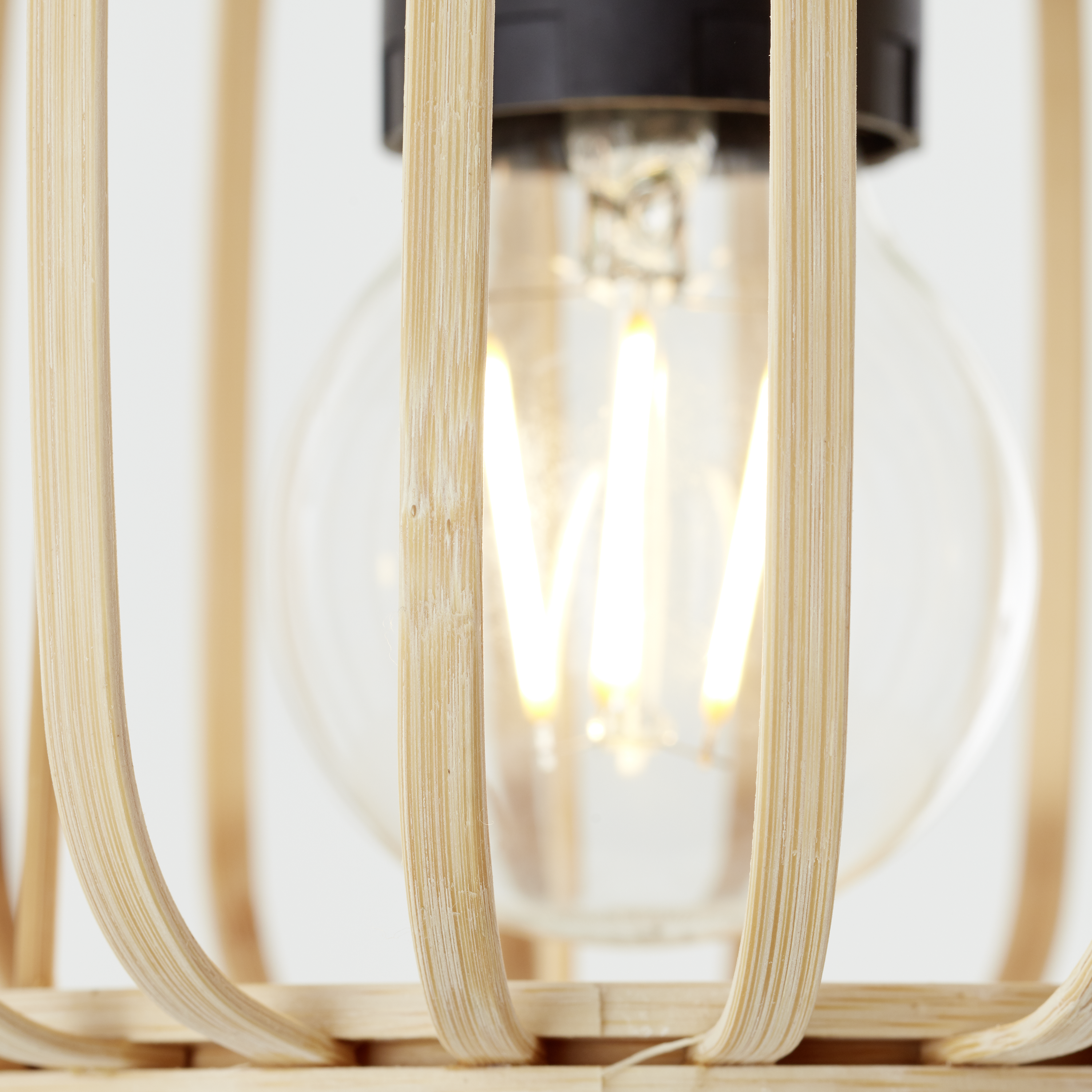 Lampa wisząca Pecan czarno-beżowa 3 x E27 Inspire - 9