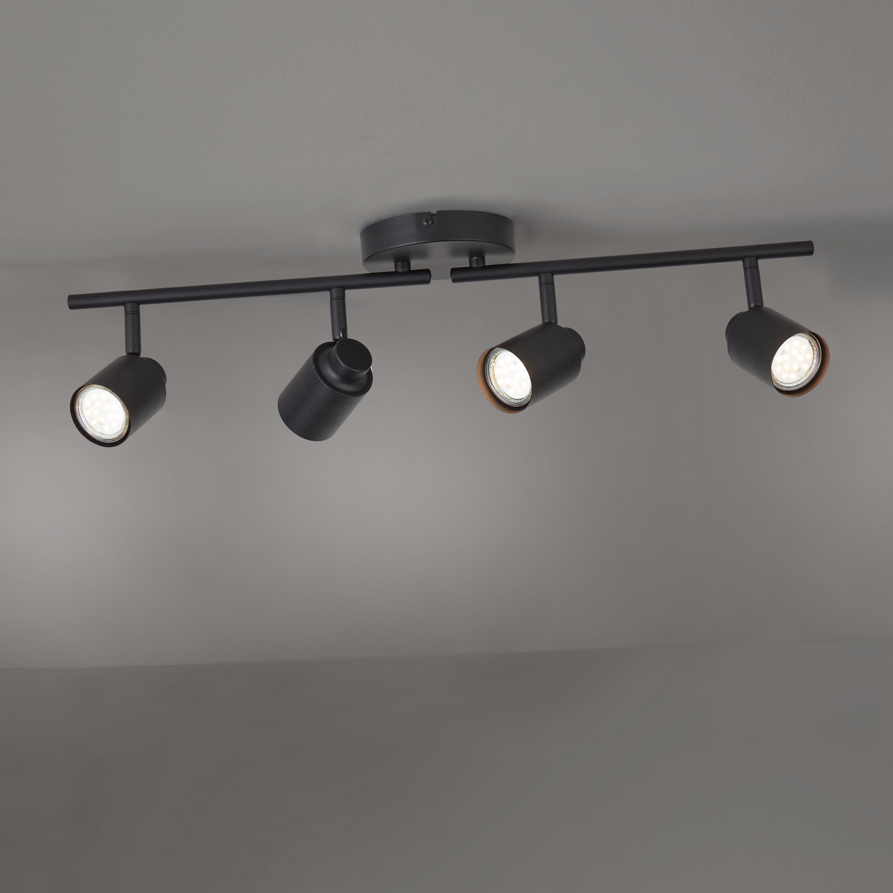 Listwa reflektorowa Tekla czarna 4 x GU10 Inspire - 2