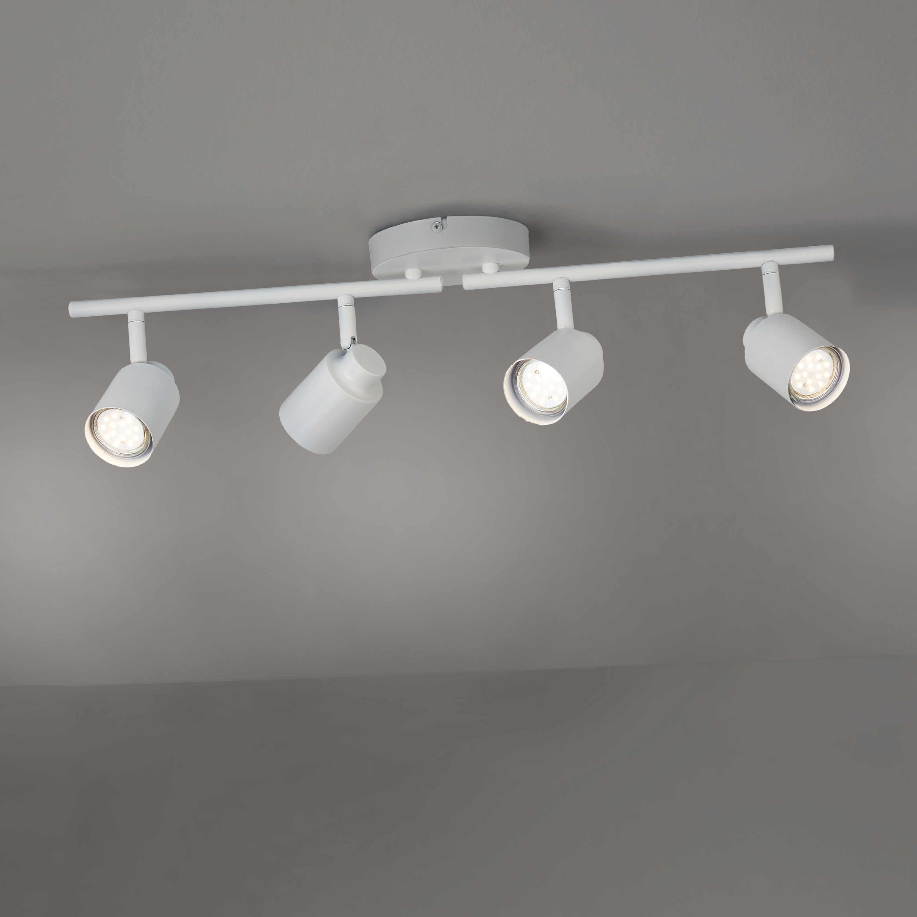 Foco decorativo INSPIRE TEKLA 4 LÂMPADAS GU10X4 METAL BRANCO - 12