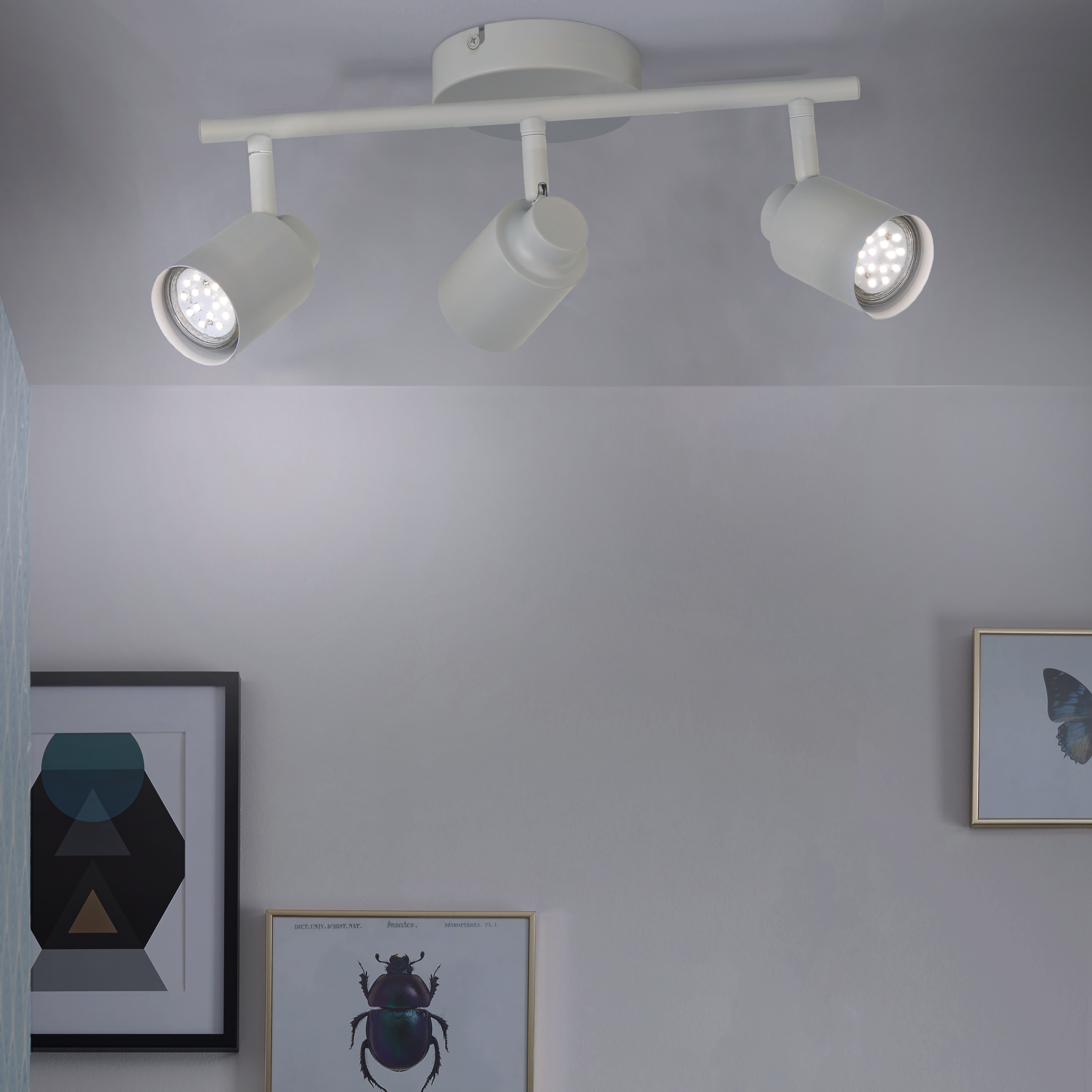 Listwa reflektorowa Tekla biała 3 x GU10 Inspire - 3