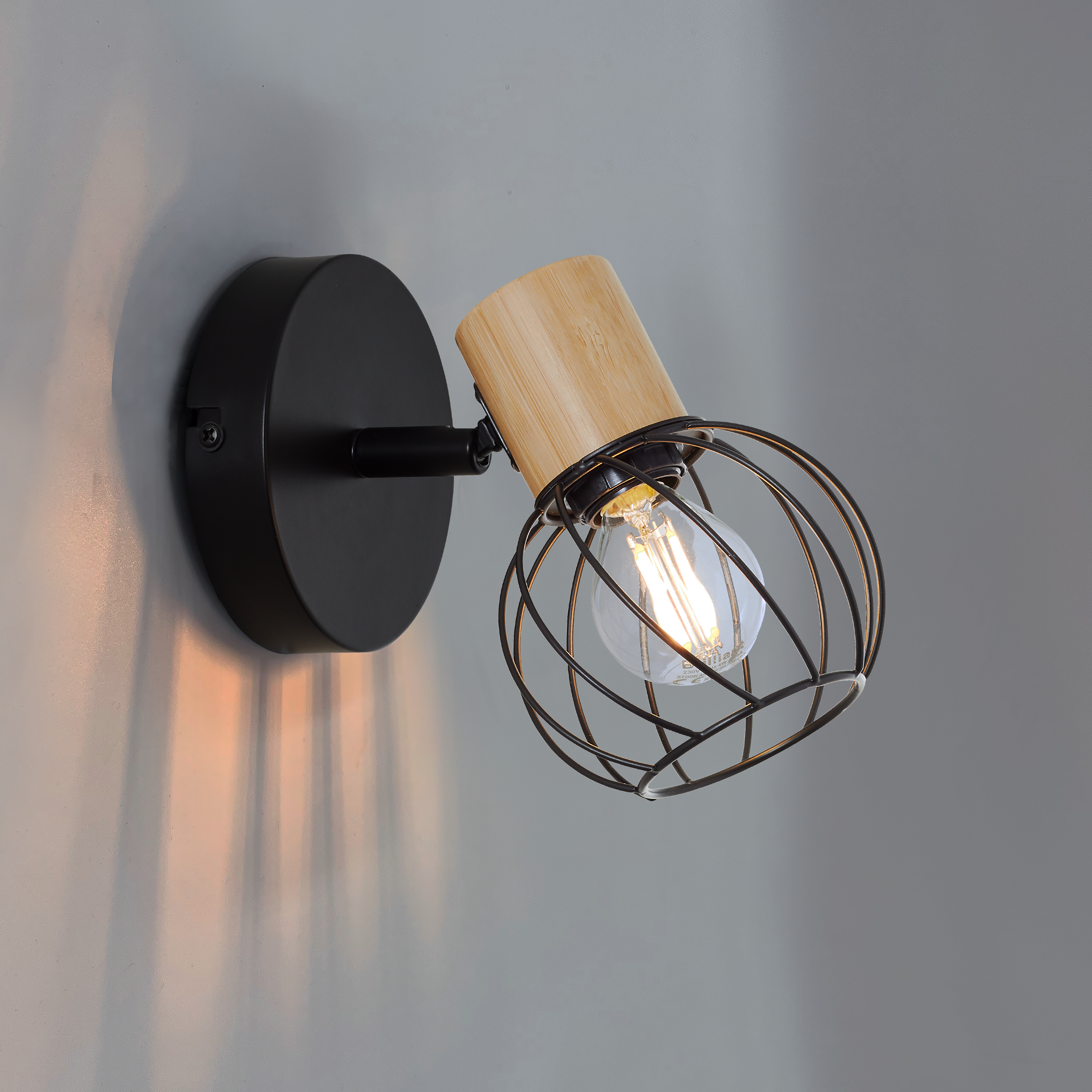 Reflektor Mallow czarno - beżowy E14 Inspire - 5