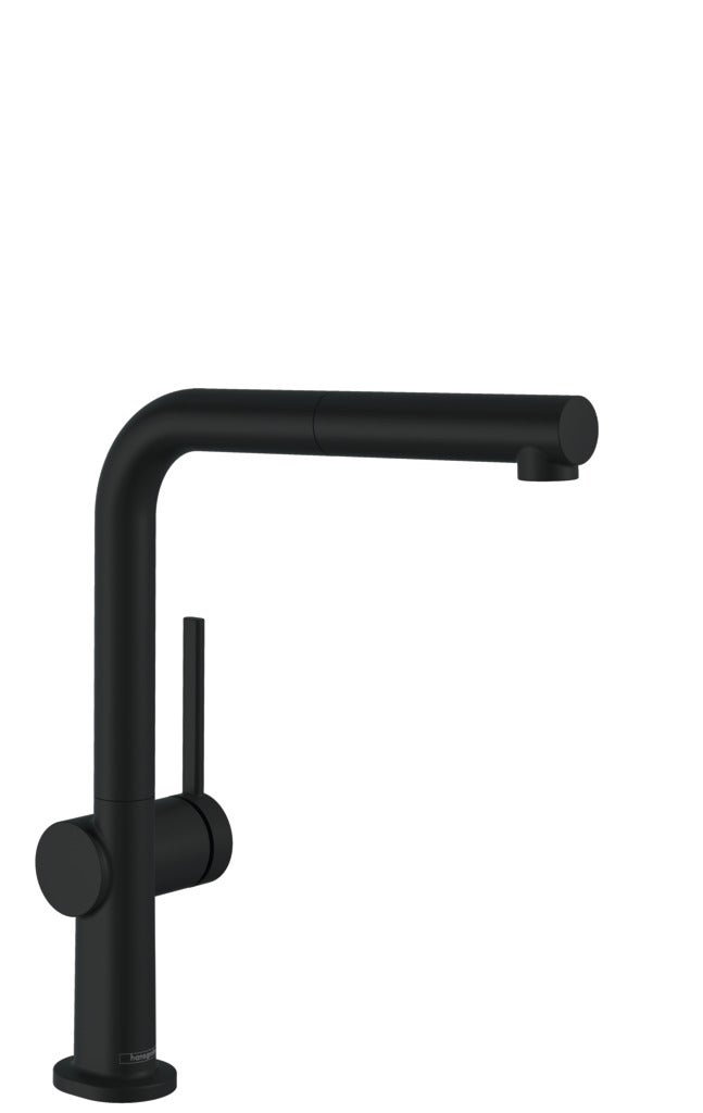 Rubinetto da cucina con doccetta a l Talis M54 nero verniciato satinato HANSGROHE - 10