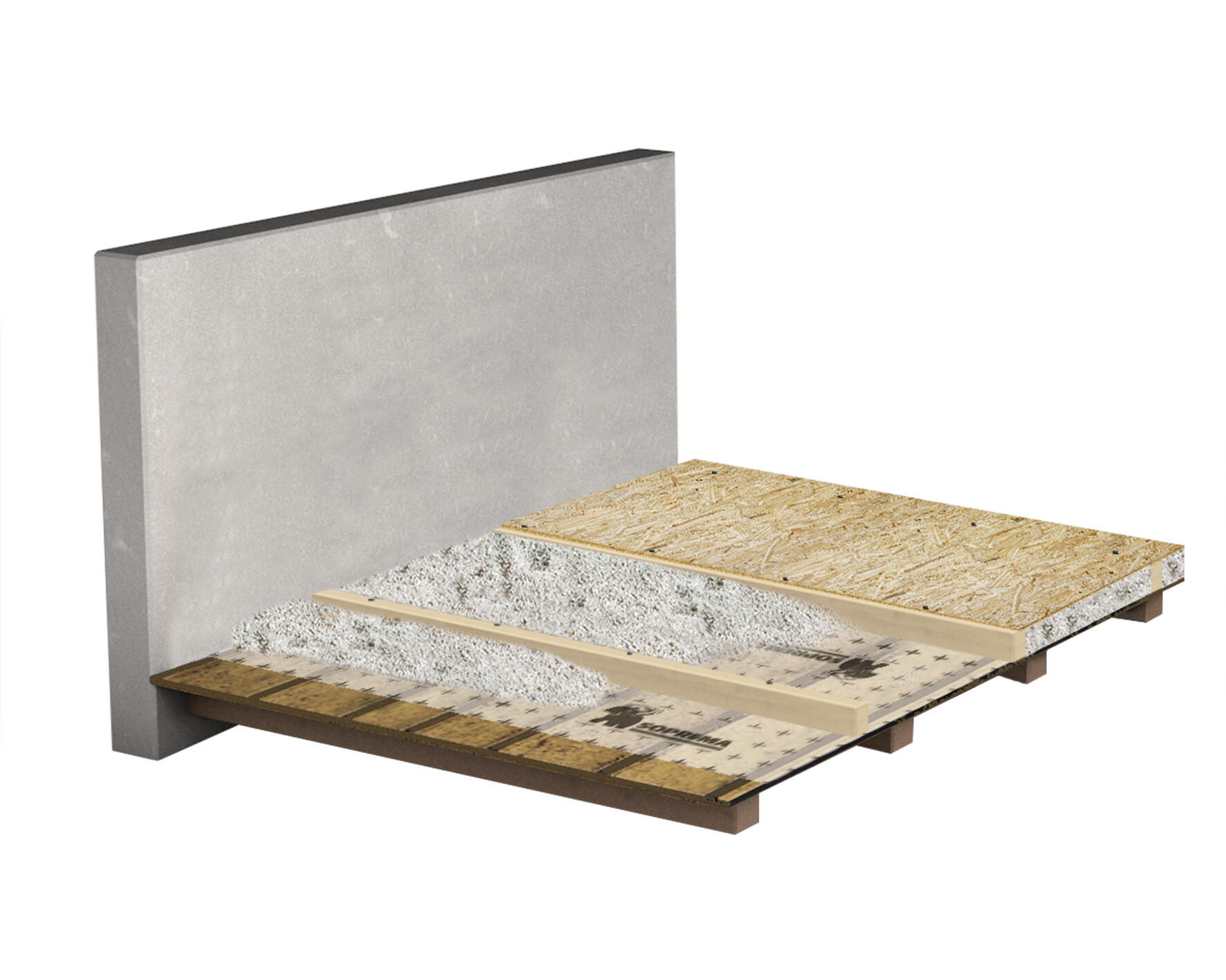 Vermiculite à épandre naturelle exfoliée SOPREMA 100L - 2