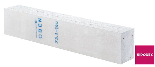 Linteau L.198 x H25 x EP.10 cm SIPOREX