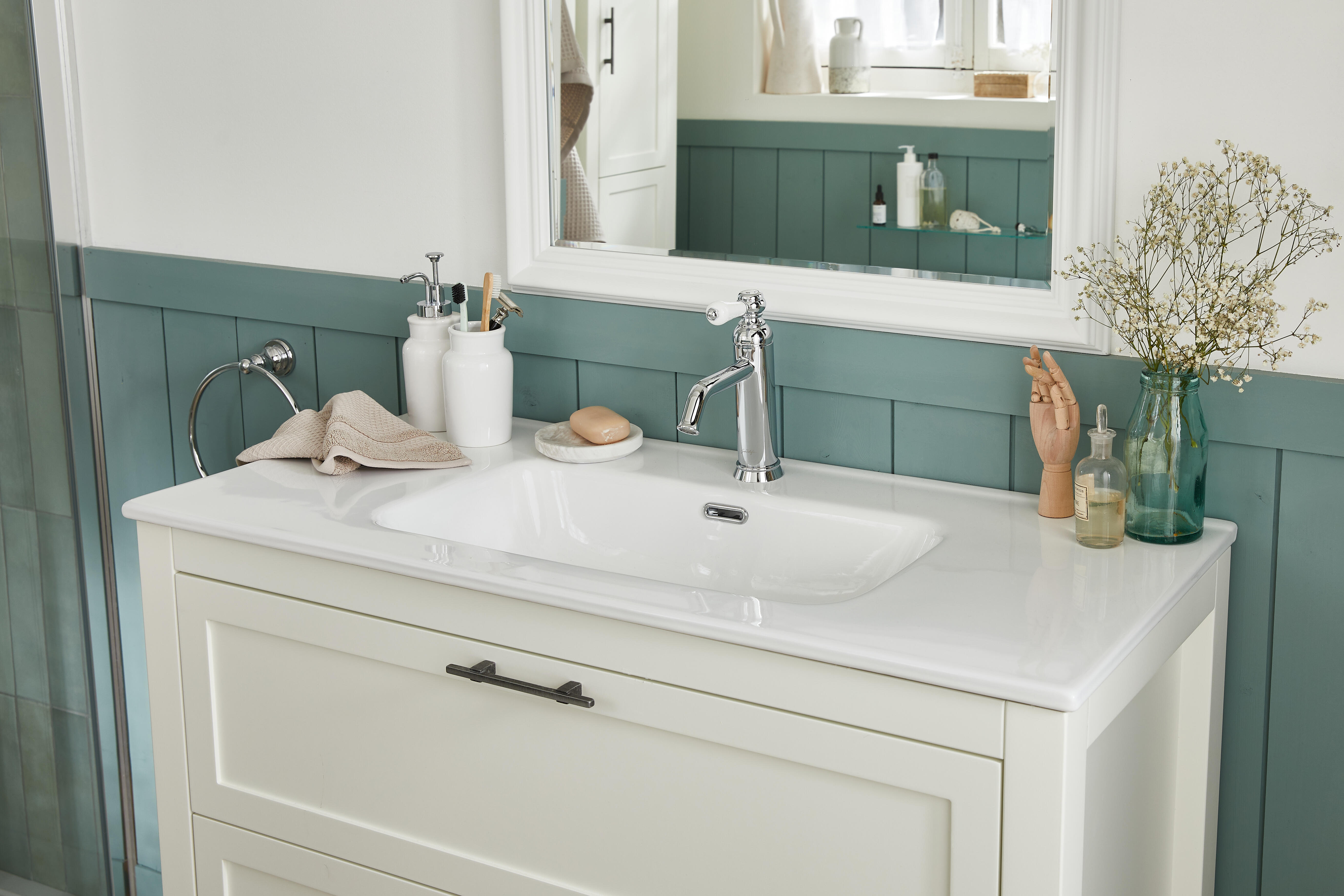 Mitigeur de lavabo chrome M, Louise, JACOB DELAFON - 2