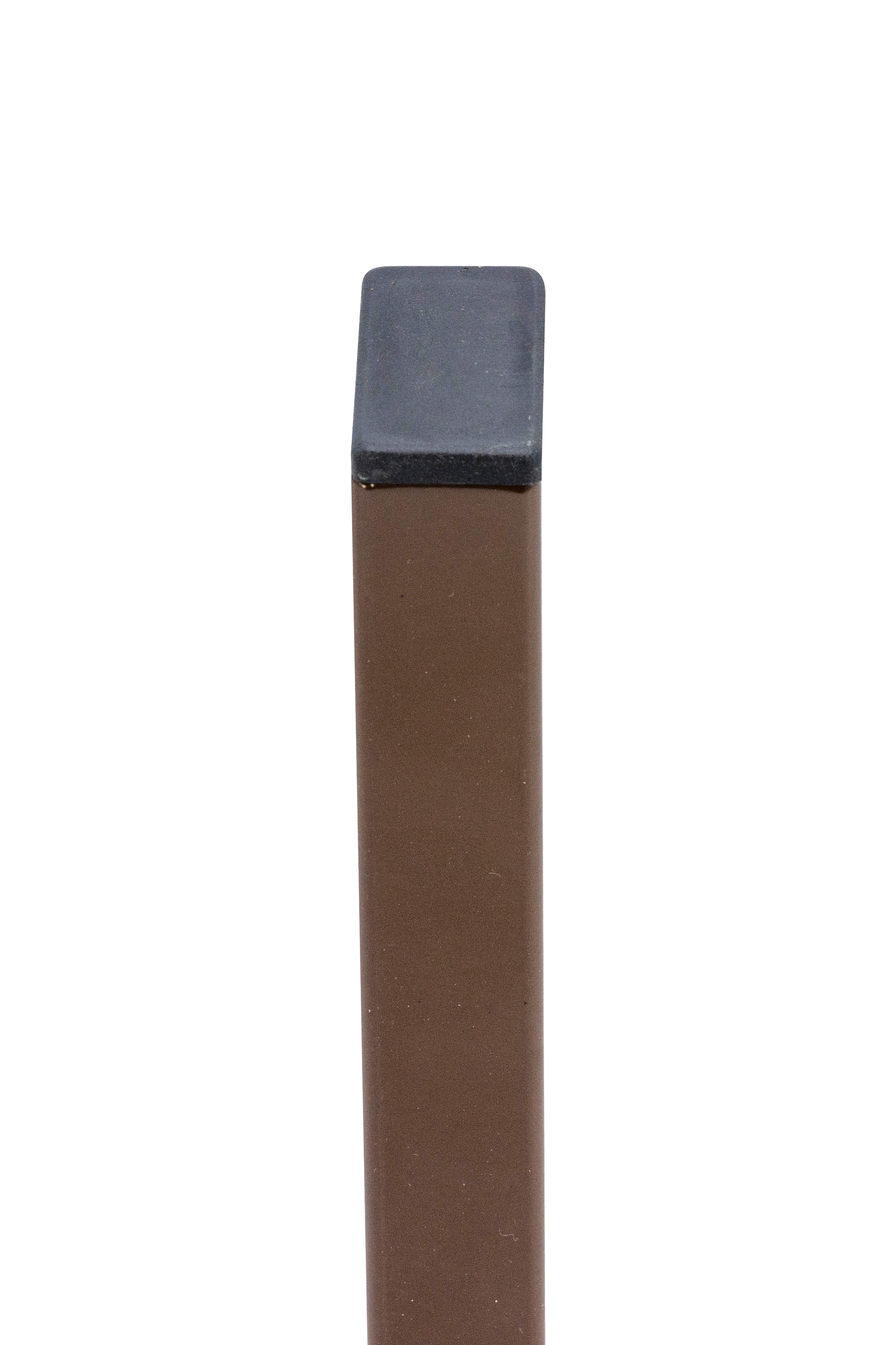Pied de meuble carré Cime, marron, 2x2 cm x hauteur 24 cm - 6