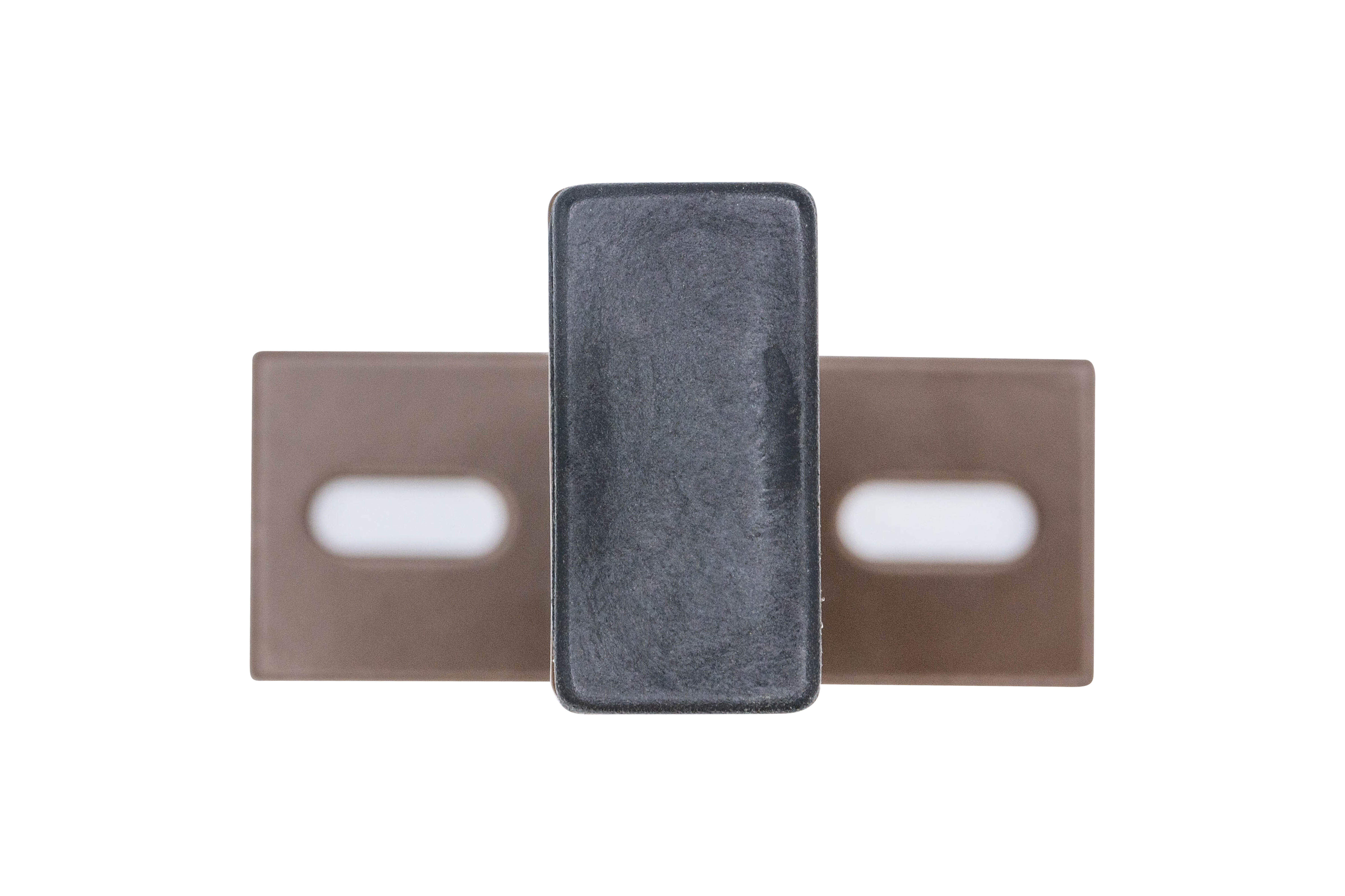 Pied de meuble carré Cime, marron, 2x2 cm x hauteur 24 cm - 5