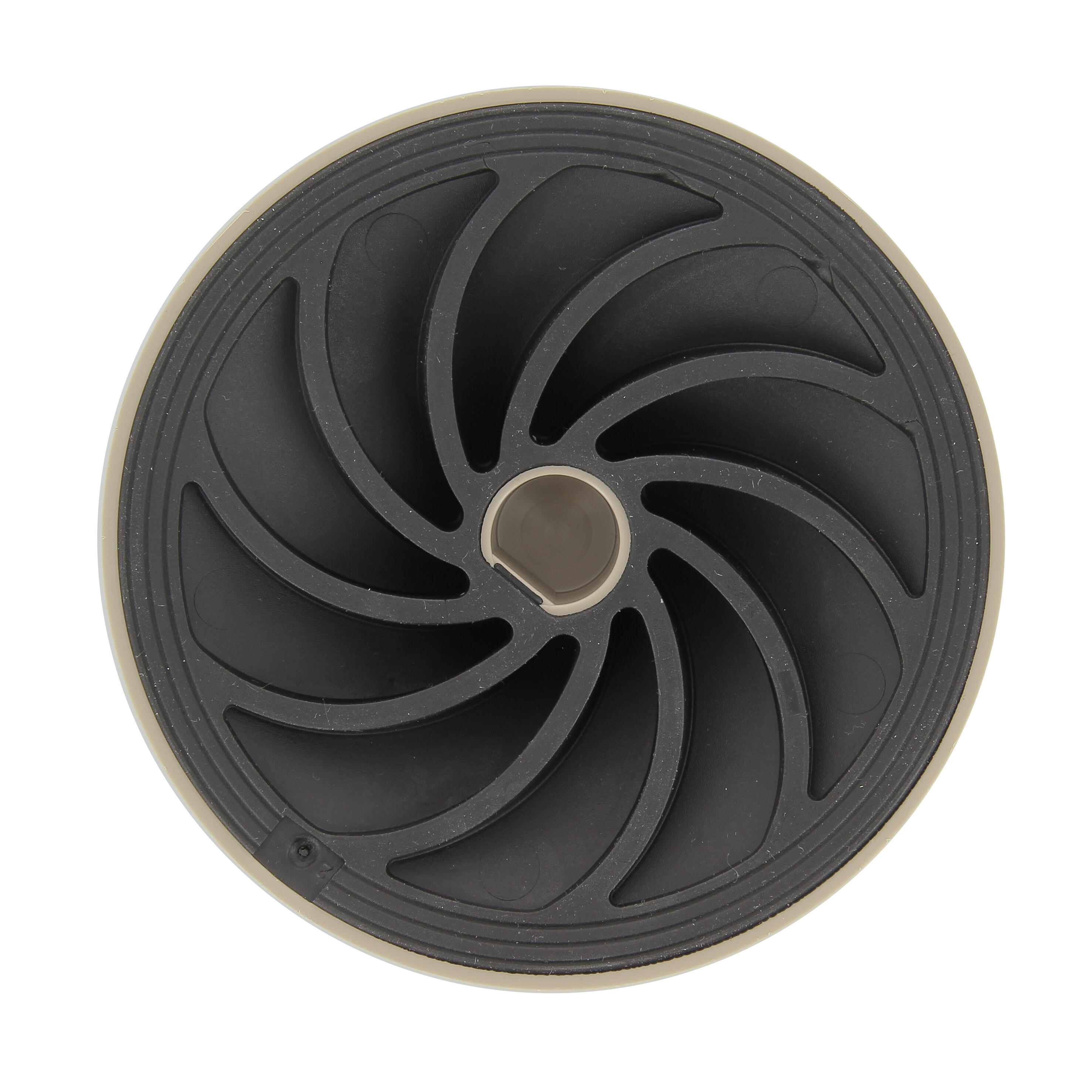 Cale porte amovible CHRISLIGNE caoutchouc beige L.11.8 x H.2.7 x l.11.8 cm - 6