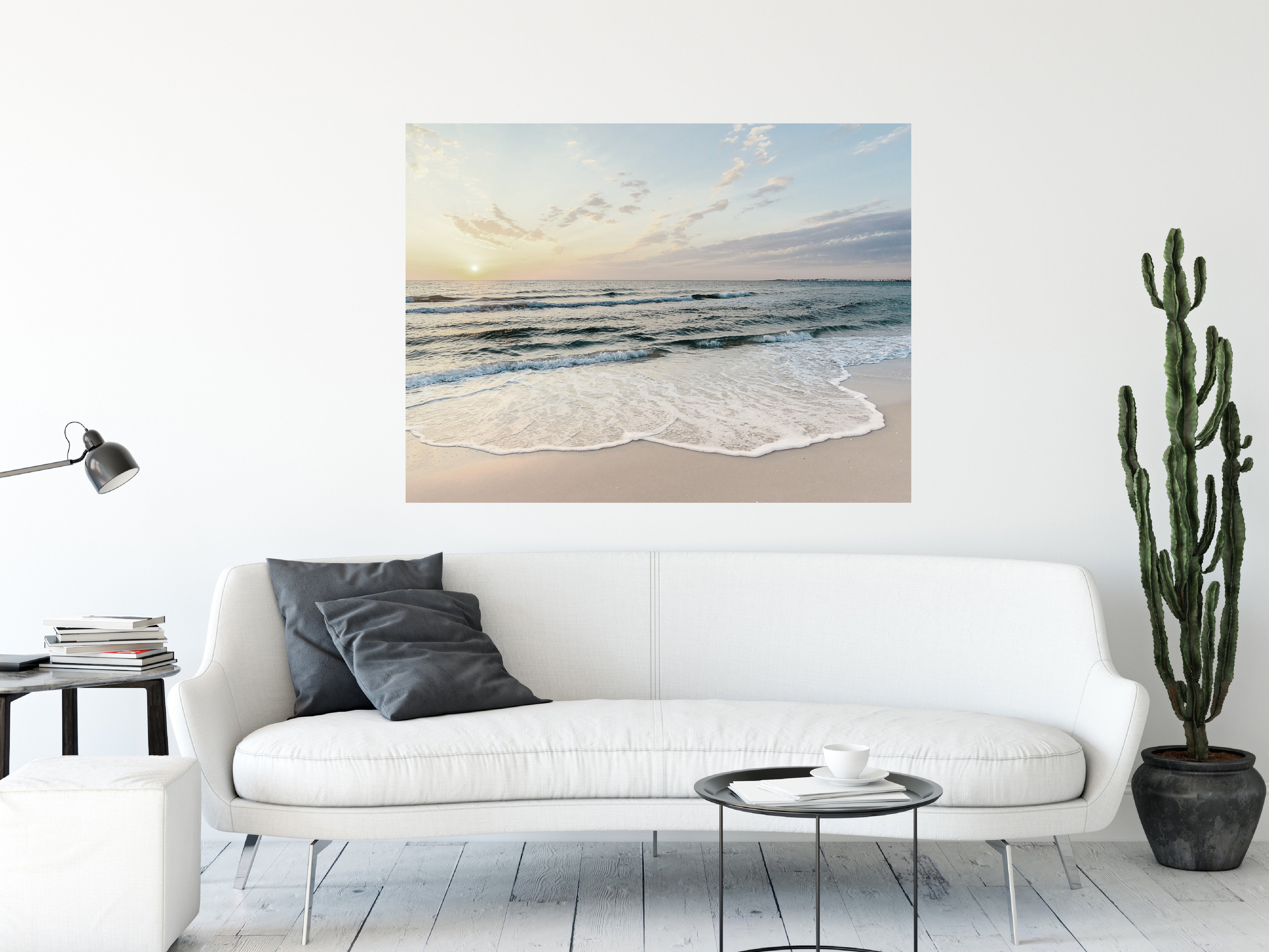 Décoration murale Bord de mer 3 l.61 x H.91 cm | Leroy Merlin