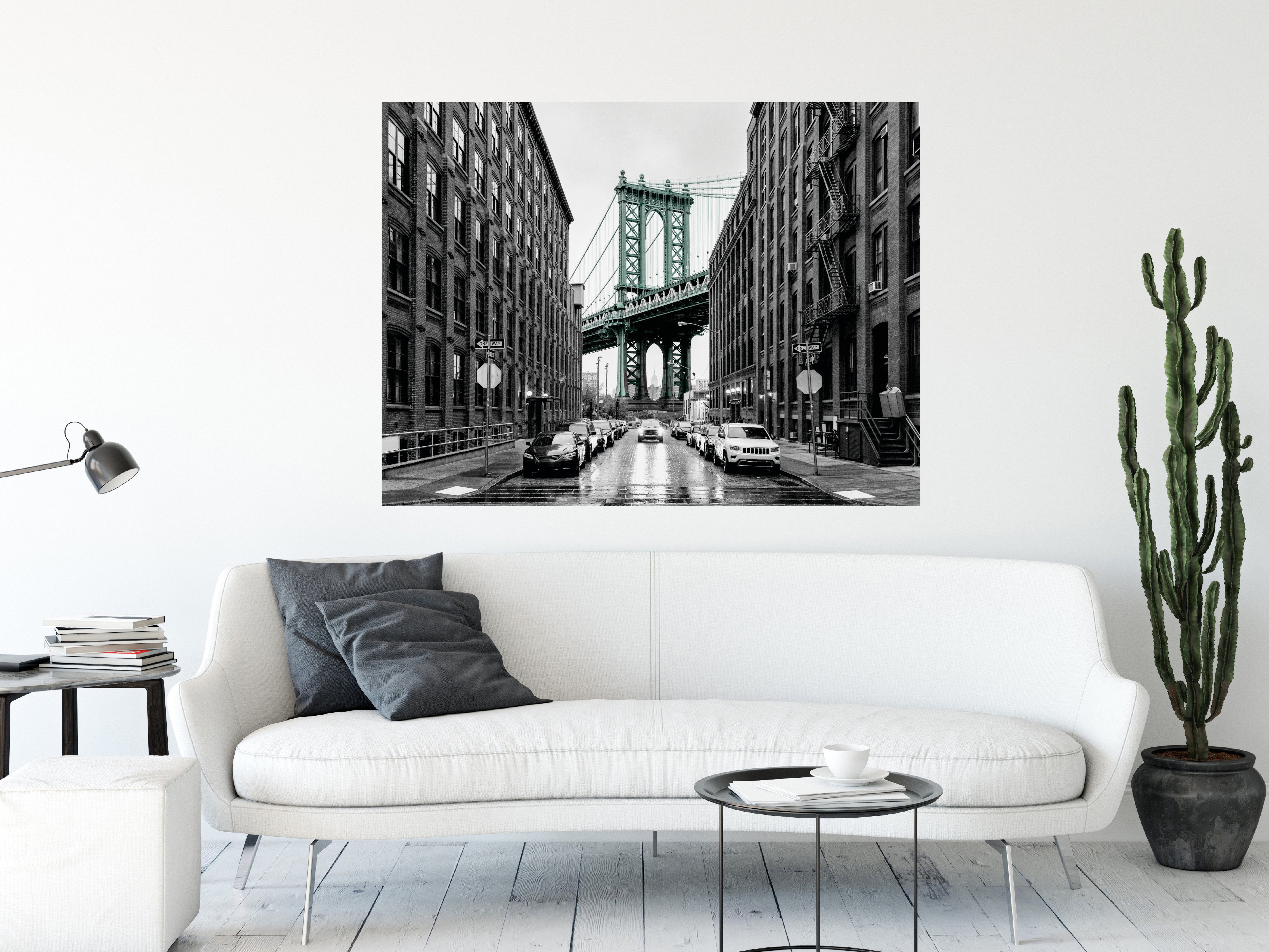 Image encadrée Brooklyn bridge l.61 x H.91 cm - 2