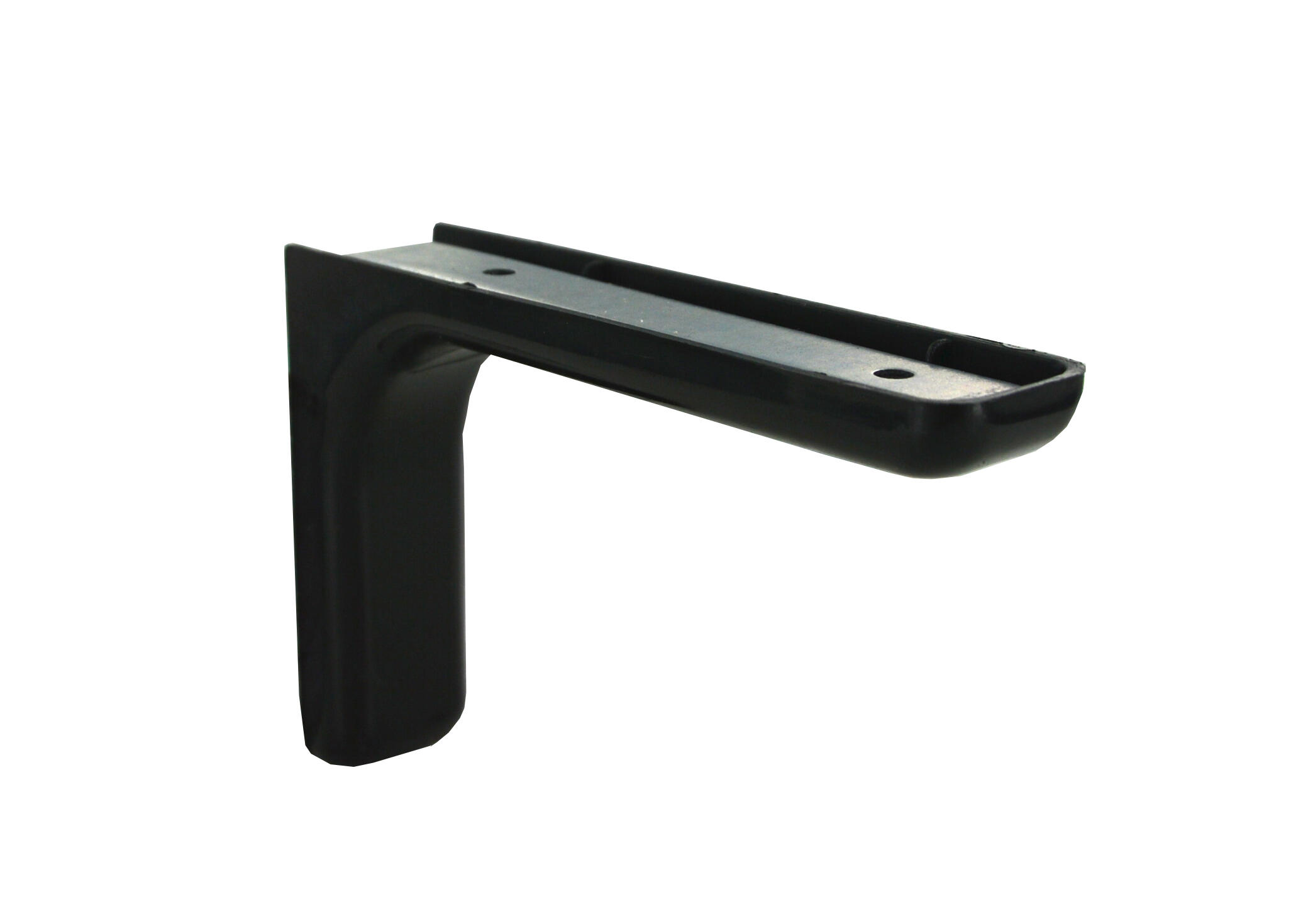 Equerre Léonard acier noir, H.8 x P.11.7 cm - 3